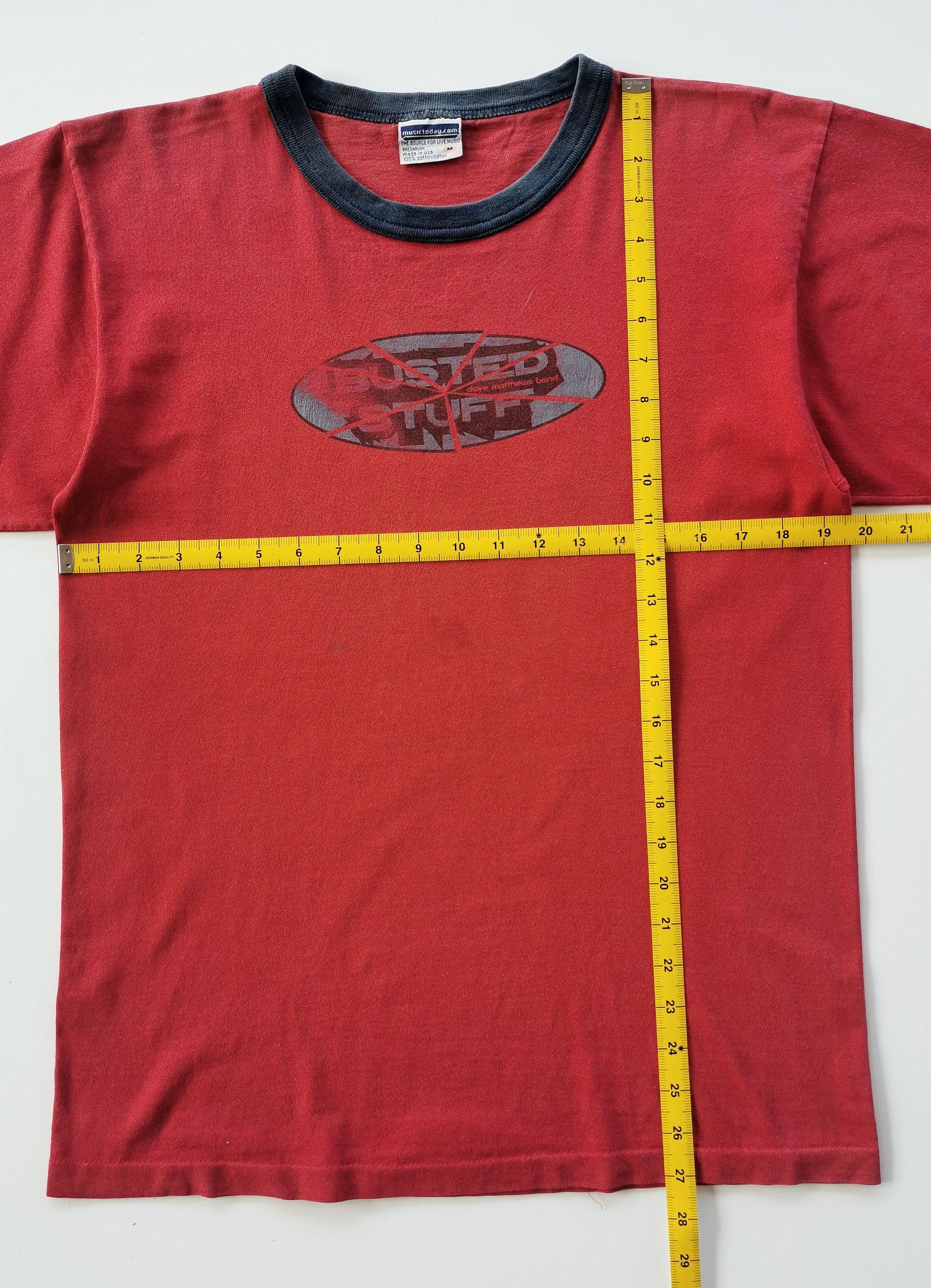 Band Tees 90s Dave Matthews Band Vintage Tshirt Size US M / EU 48-50 / 2 - 8 Thumbnail
