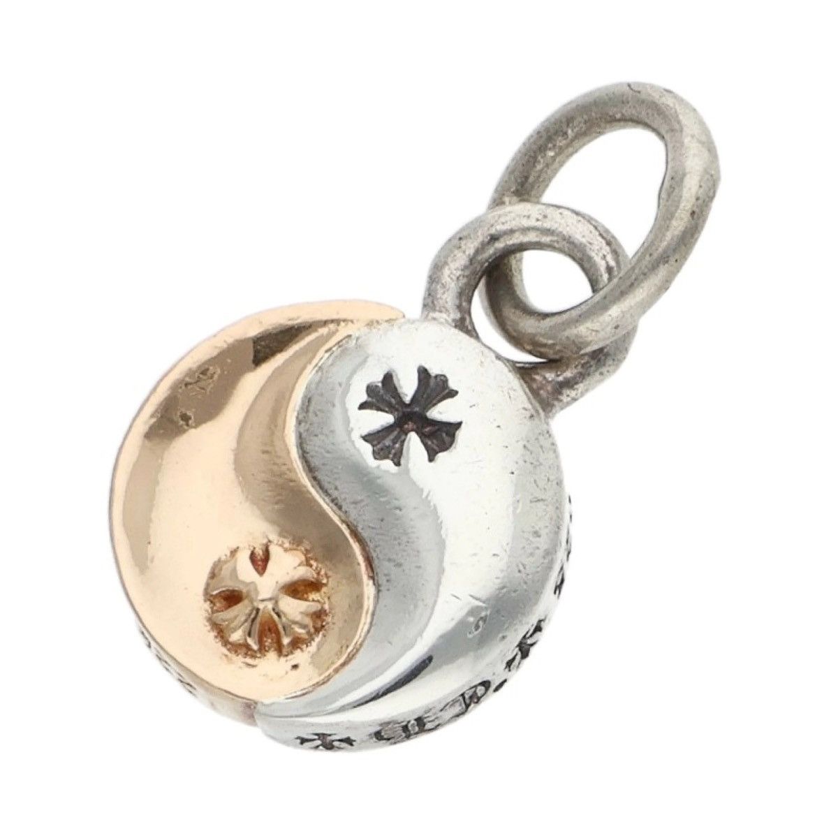 Chrome Hearts Chrome Hearts YIN YANG Silver Gold Charm Necklace Size ONE SIZE - 1 Thumbnail
