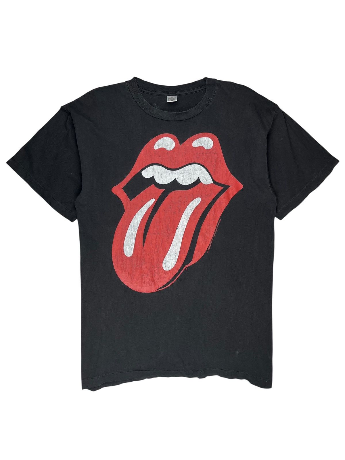 Vintage 1990 The Rolling Stones Vintage Urban Jungle Europe Tshirt Size US XL / EU 56 / 4 - 1 Thumbnail