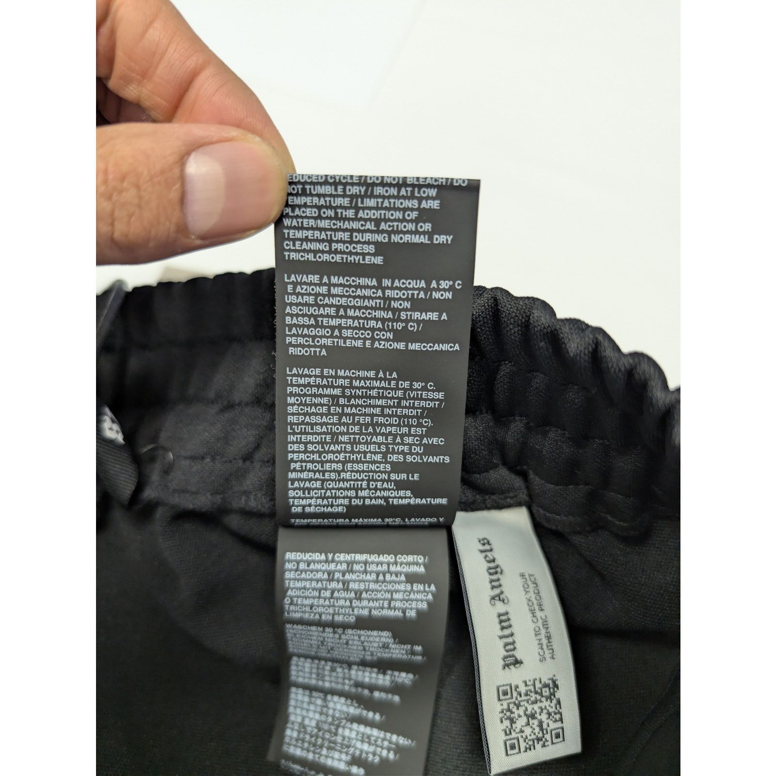 Palm Angels o1rshd1 PA Racing Track Pants in Black / White Size US 32 / EU 48 - 16 Thumbnail