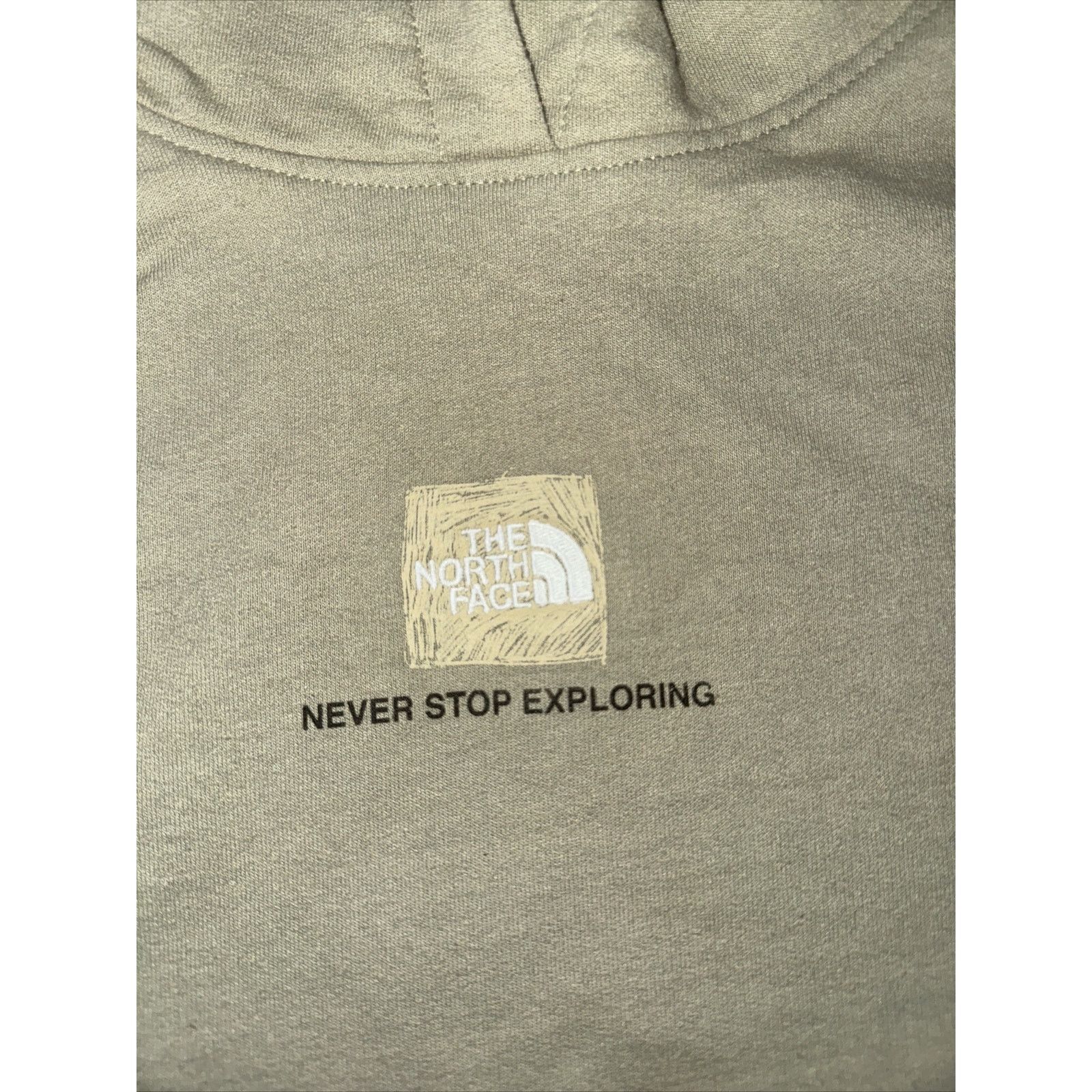 The North Face Women’s The North Face Boxy Hoodie Tan XL 23x23 Size XL / US 12-14 / IT 48-50 - 2 Thumbnail
