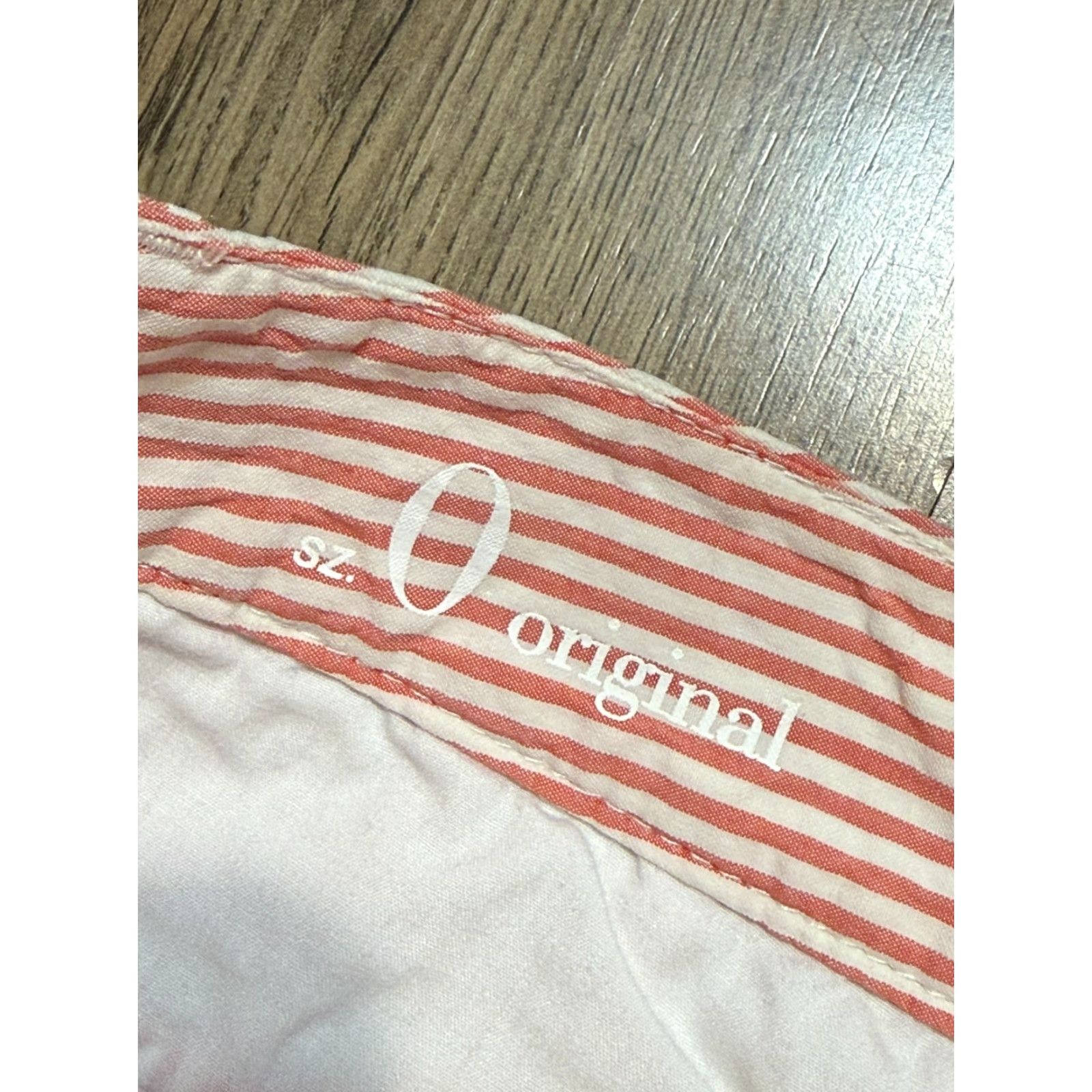Loft LOFT Shorts Women's Size 0 Pink White Striped Casual Shorts Size 25" / US 0 / IT 36 - 7 Thumbnail
