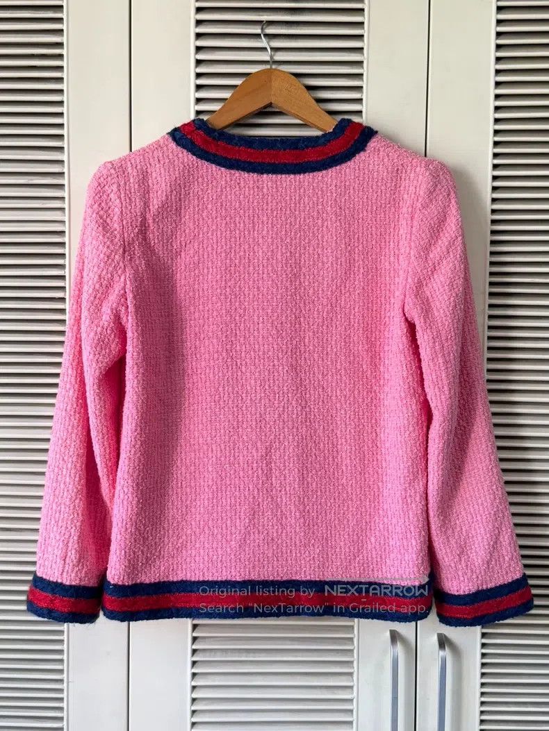Gucci Gucci Pink tweed coat Size S / US 4 / IT 40 - 2 Thumbnail
