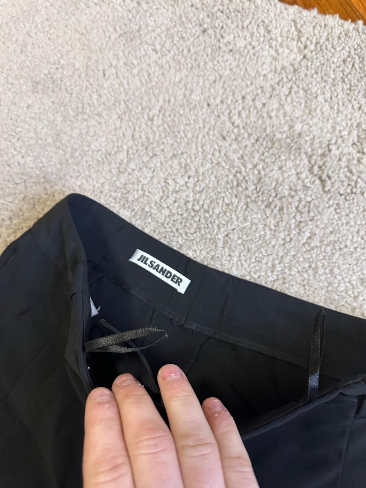Jil Sander Jil Sander Black Pants Women’s Basic Size IT 36 Size 36" / US 14 / IT 50 - 4 Thumbnail