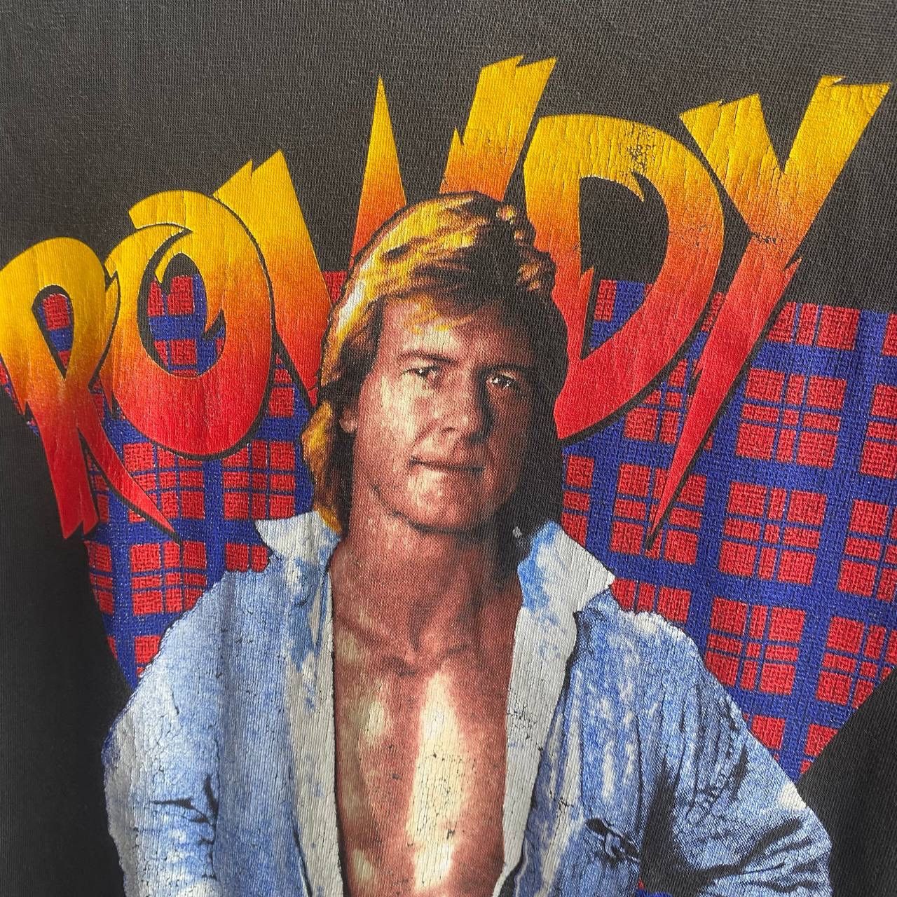Vintage × WWE Vintage WWE Wrestling Rowdy Roddy Piper 1991 movie tee Size US S / EU 44-46 / 1 - 3 Thumbnail