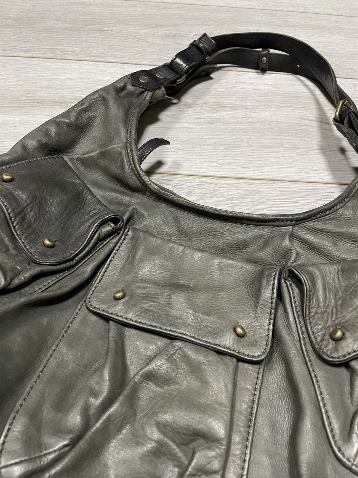 Allsaints Allsaints avantgarde rare leather shoulder handle bag Size ONE SIZE - 3 Thumbnail