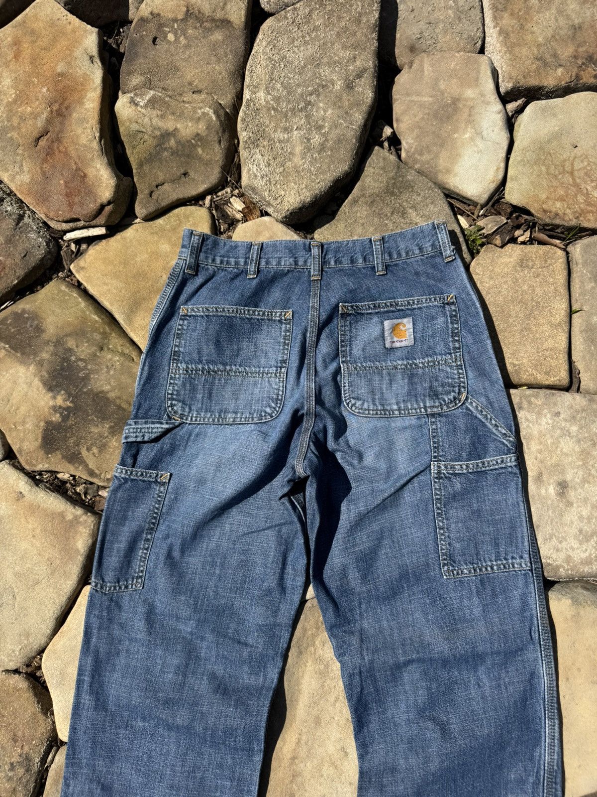 Carhartt Vintage Carhartt Carpenter Distressed Pants Size US 30 / EU 46 - 4 Thumbnail