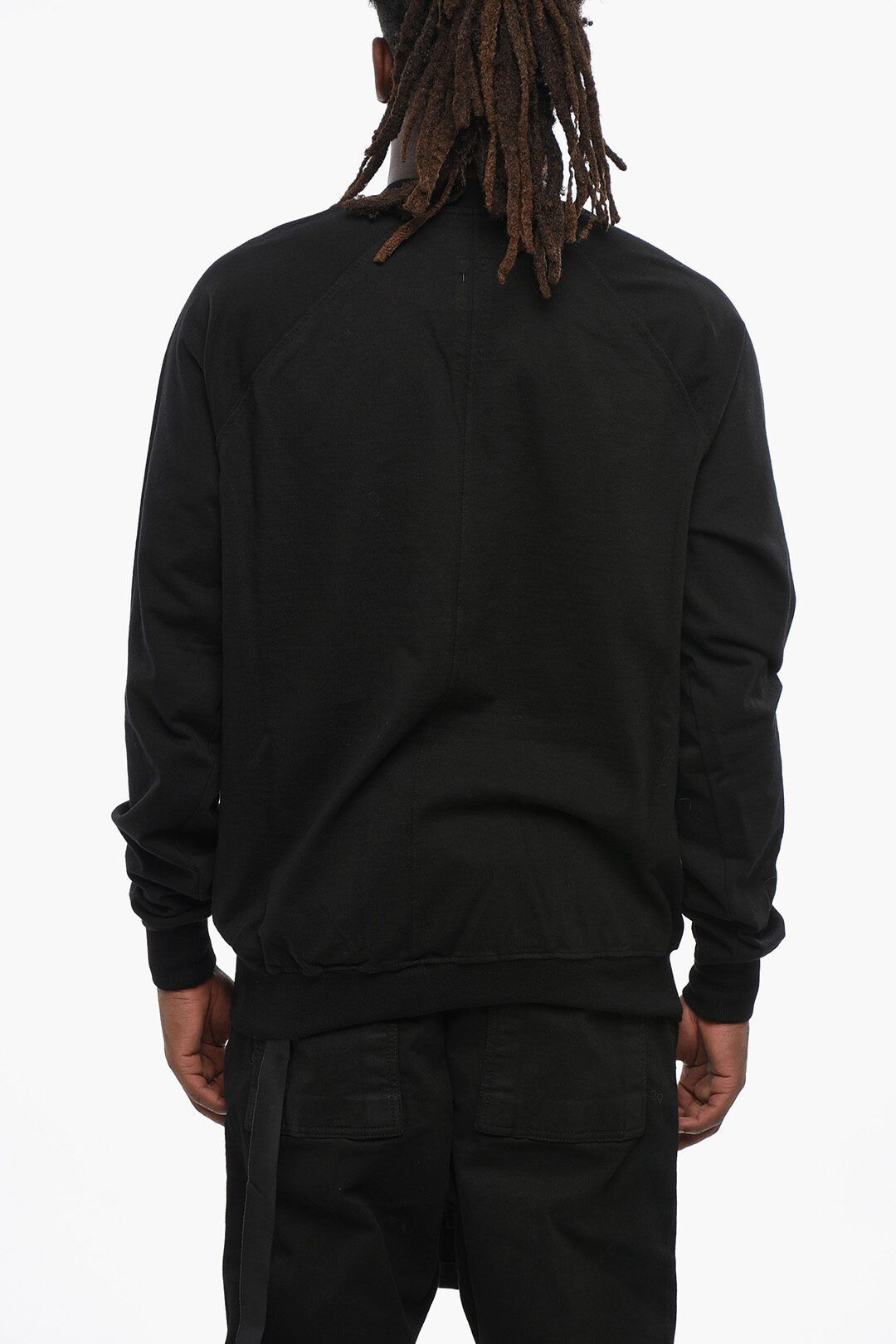 Rick Owens og1mm1025 Crewneck T-Shirt in Black Size US M / EU 48-50 / 2 - 2 Thumbnail