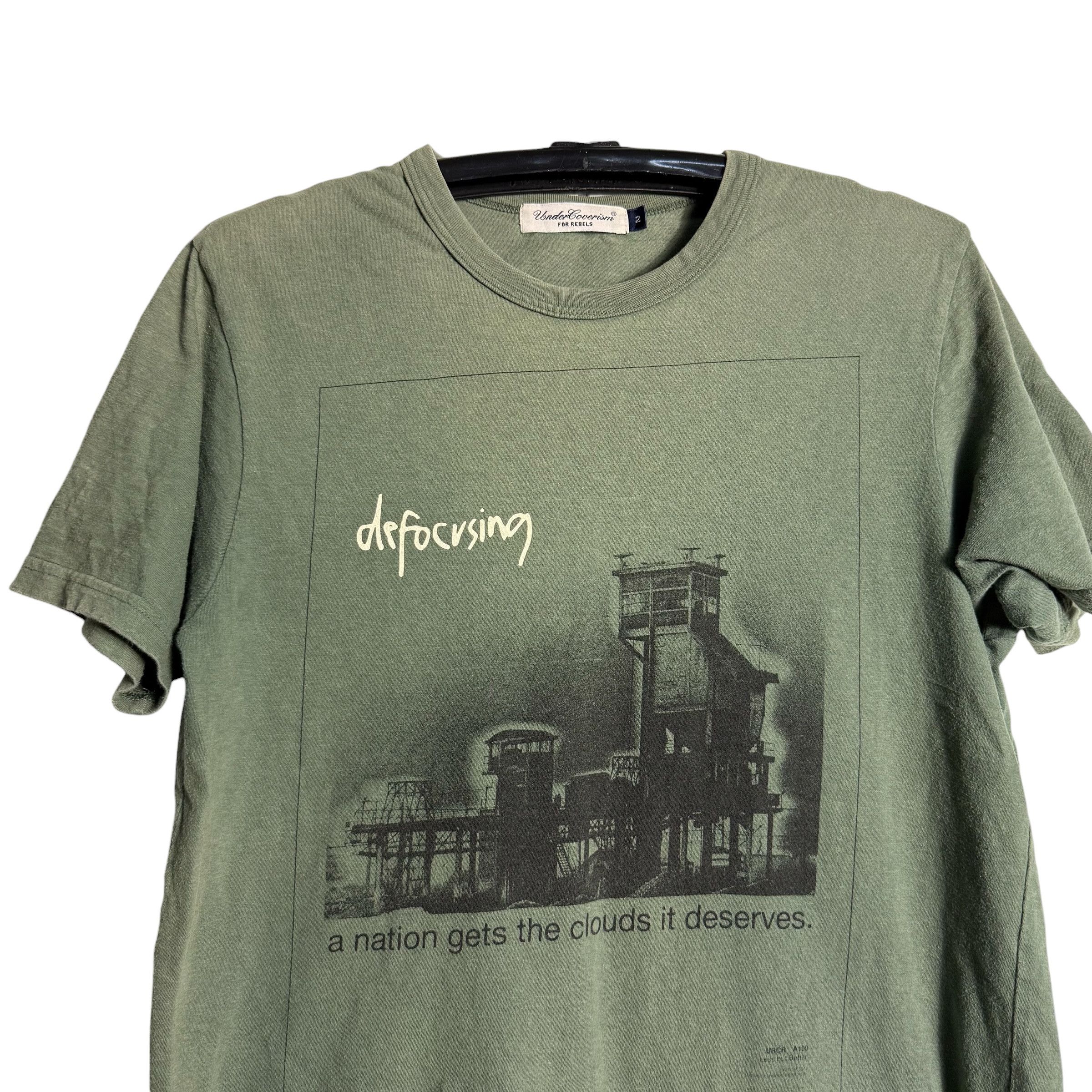 Undercover 🔥RARE🔥Undercoverism for Rebel 'defocusing' T-shirt Size US M / EU 48-50 / 2 - 2 Thumbnail