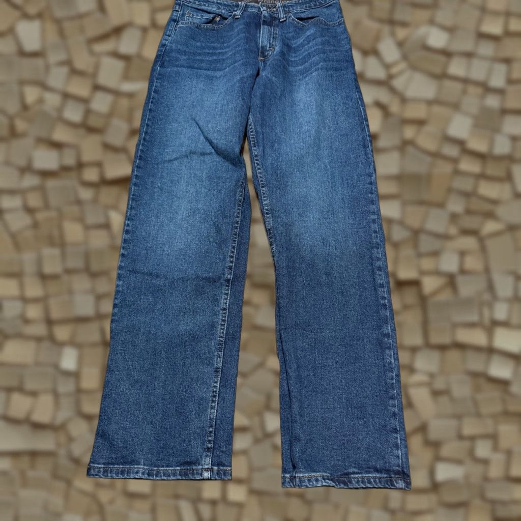 Wrangler Wrangler Jeans Men 30x32 Blue Denim Straight Pocket 5-Pocket Regular Inseam 32 Size US 30 / EU 46 - 1 Thumbnail
