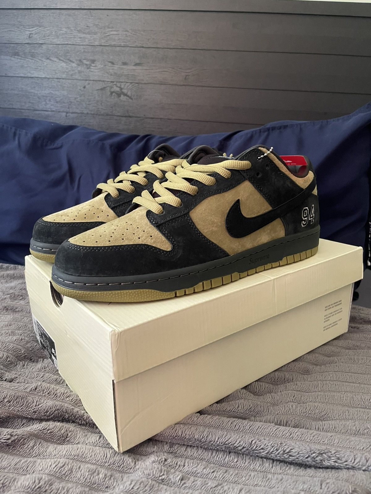 Dunk Low Supreme “Camper Green”