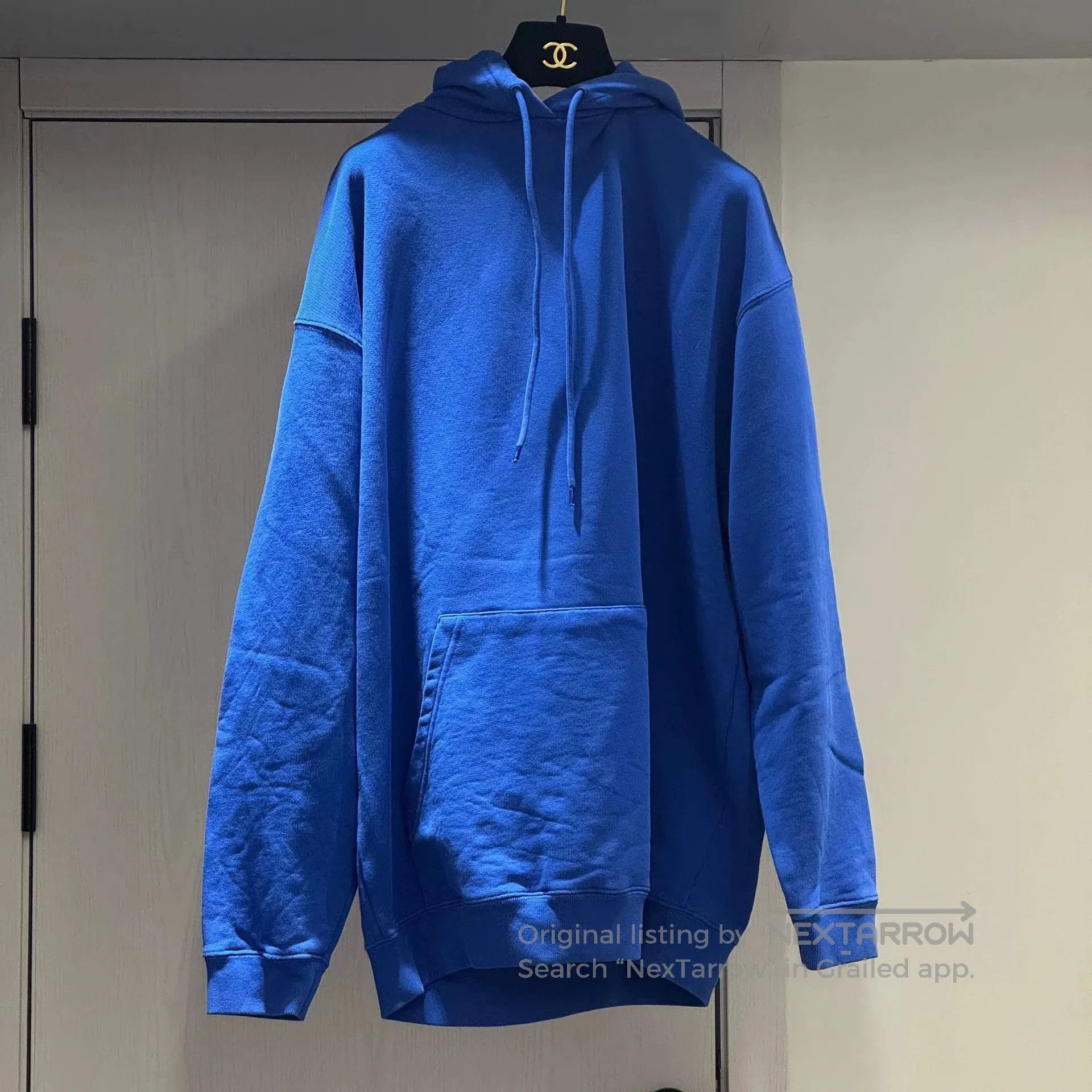 Balenciaga Balenciaga Klein Blue Hoodie. Size US M / EU 48-50 / 2 - 4 Thumbnail