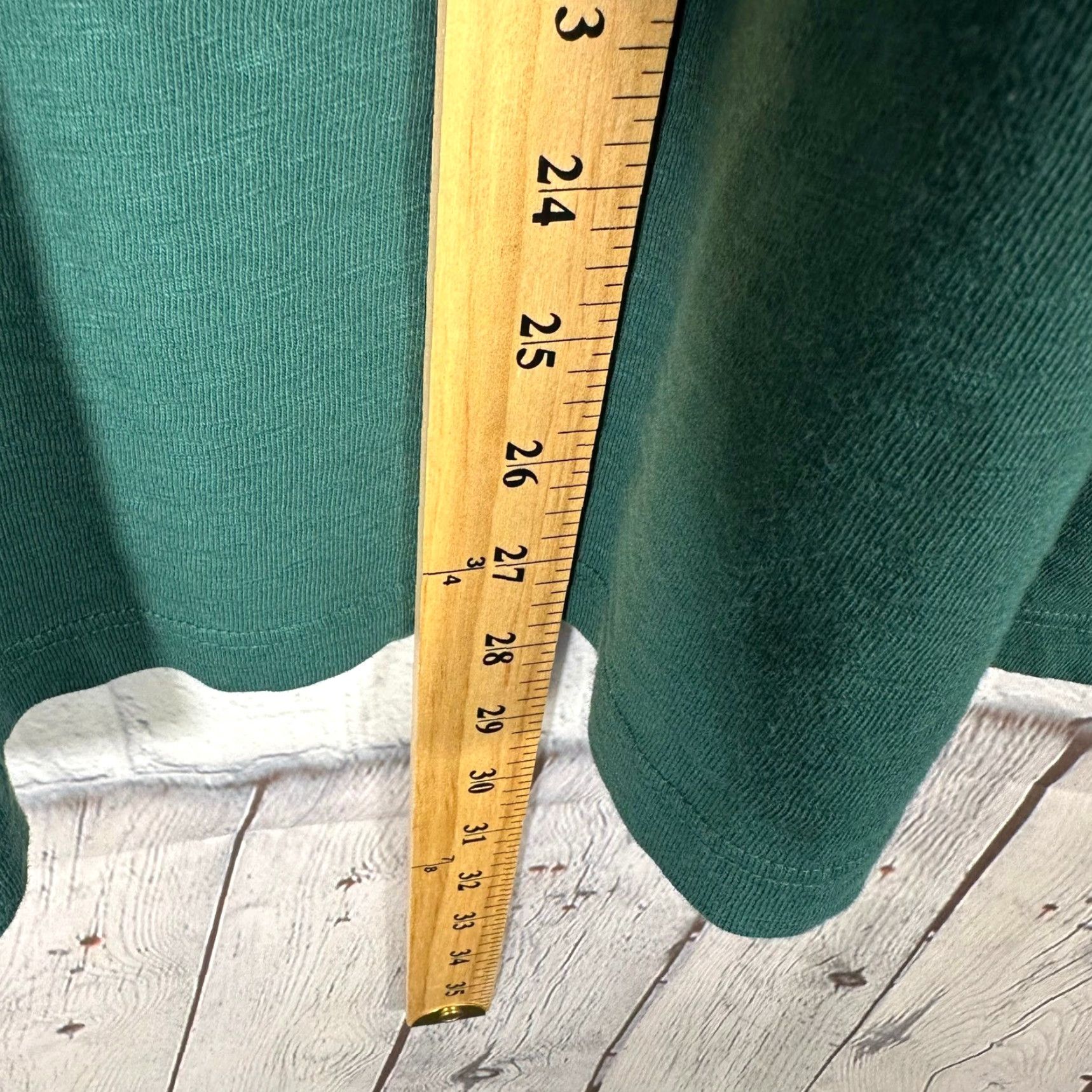 Vintage VINTAGE American Giant Shirt Mens L Green Cotton Crew Neck Long Sleeve? Size US L / EU 52-54 / 3 - 6 Thumbnail