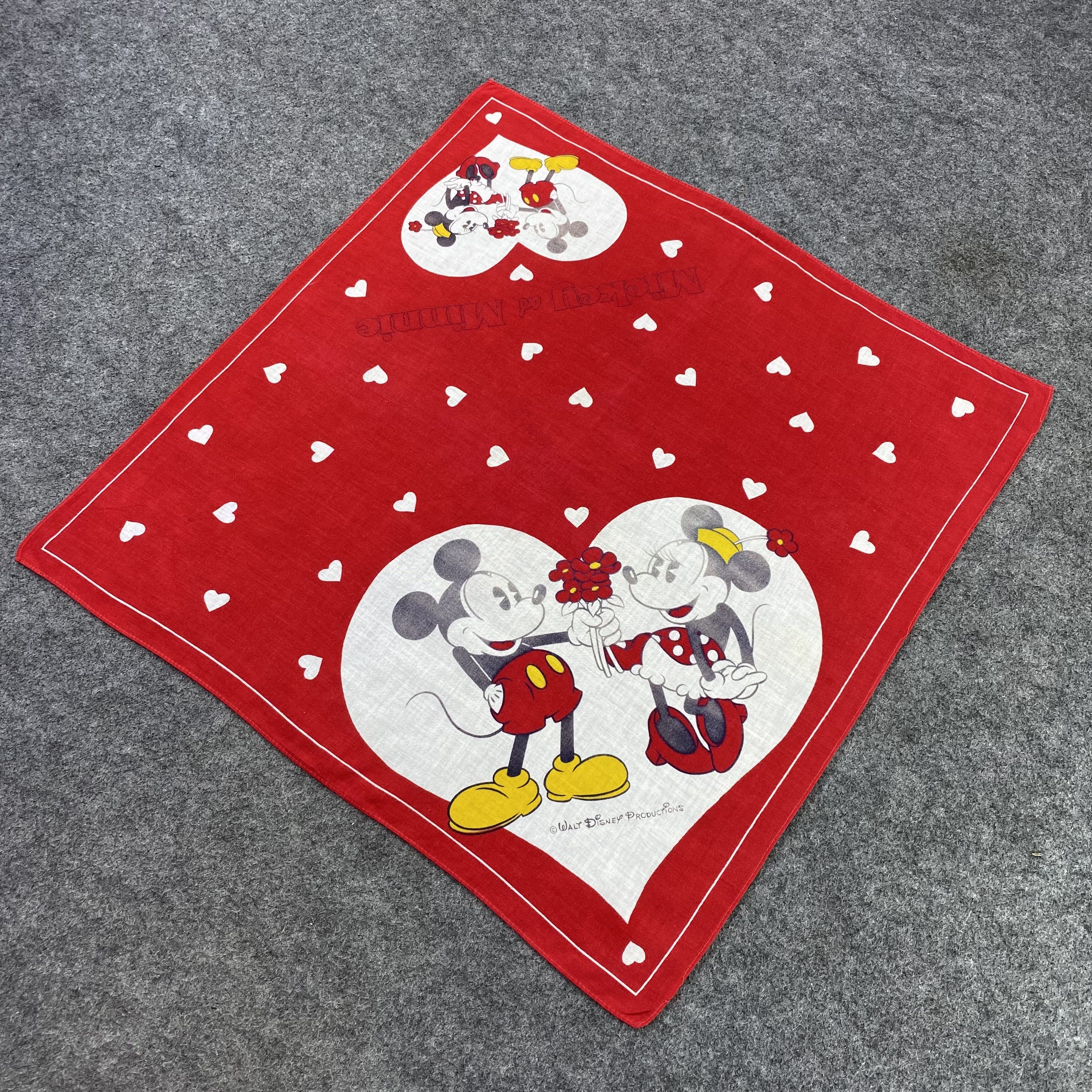 Anime Disney Handkerchief Cartoon Mickey mouse-B1420 Size ONE SIZE - 2 Thumbnail