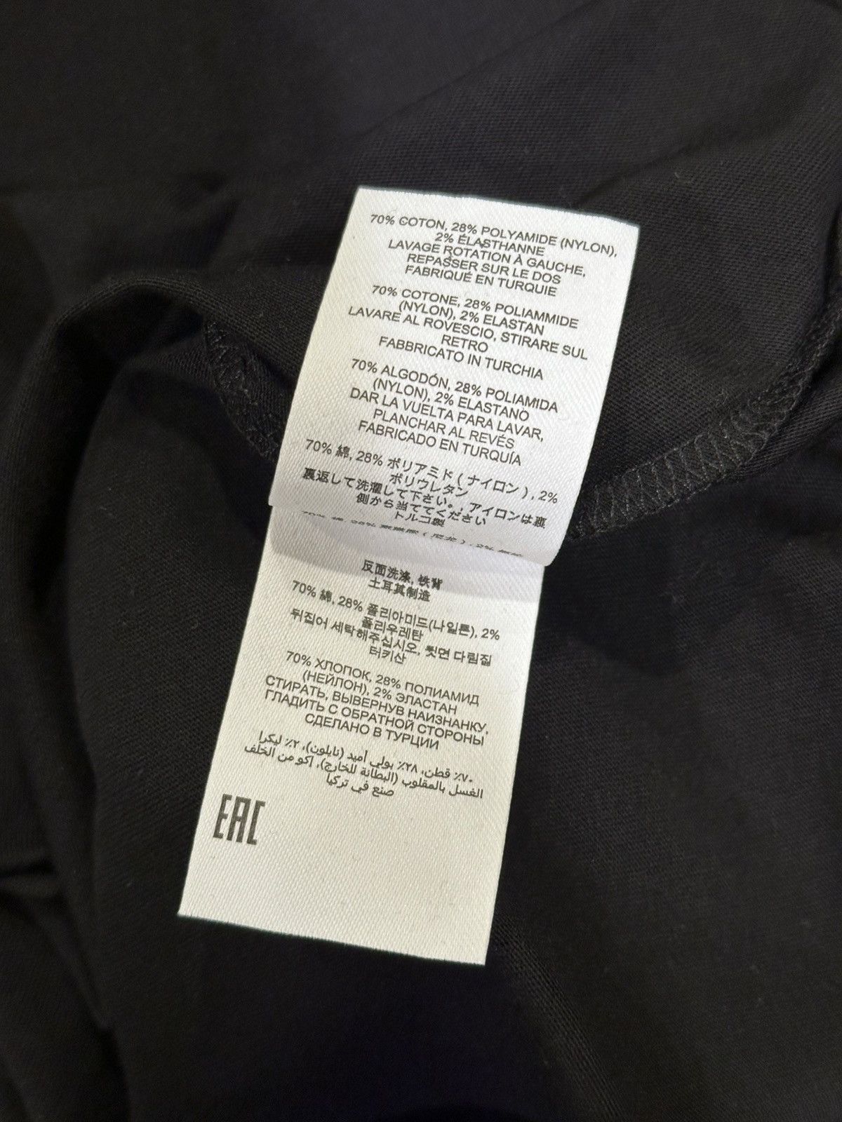Dries Van Noten Dries Van Noten SS24 Hemal Black Layered Long Sleeve T-Shirt Size US XL / EU 56 / 4 - 11 Thumbnail