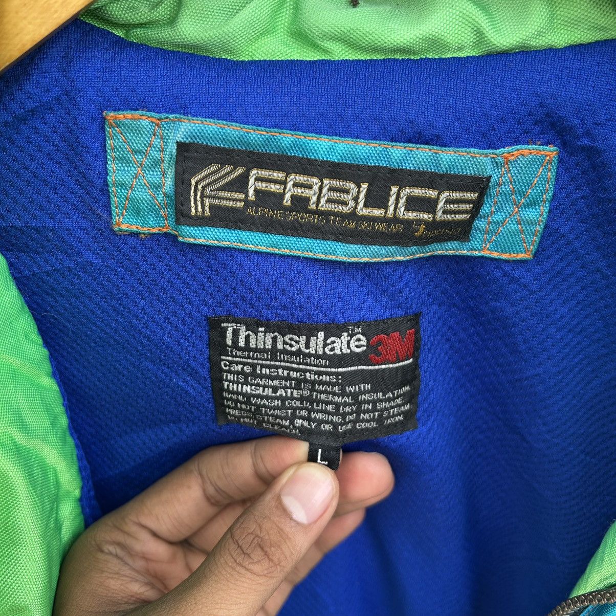 Japanese Brand Vintage 90s FABLICE Sky Jacket Size US L / EU 52-54 / 3 - 7 Thumbnail