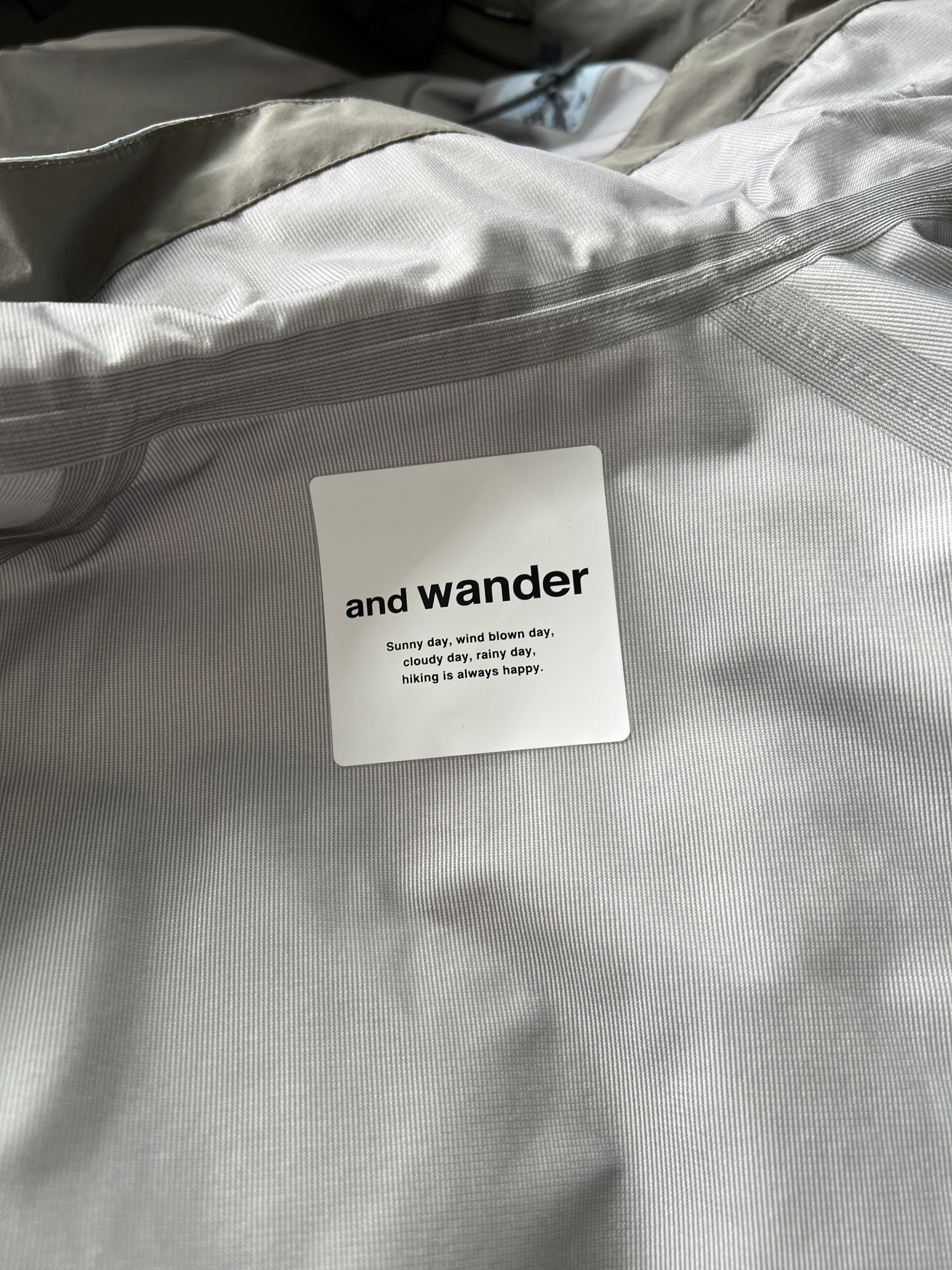And Wander And wander pertex jacket Size US M / EU 48-50 / 2 - 12 Thumbnail