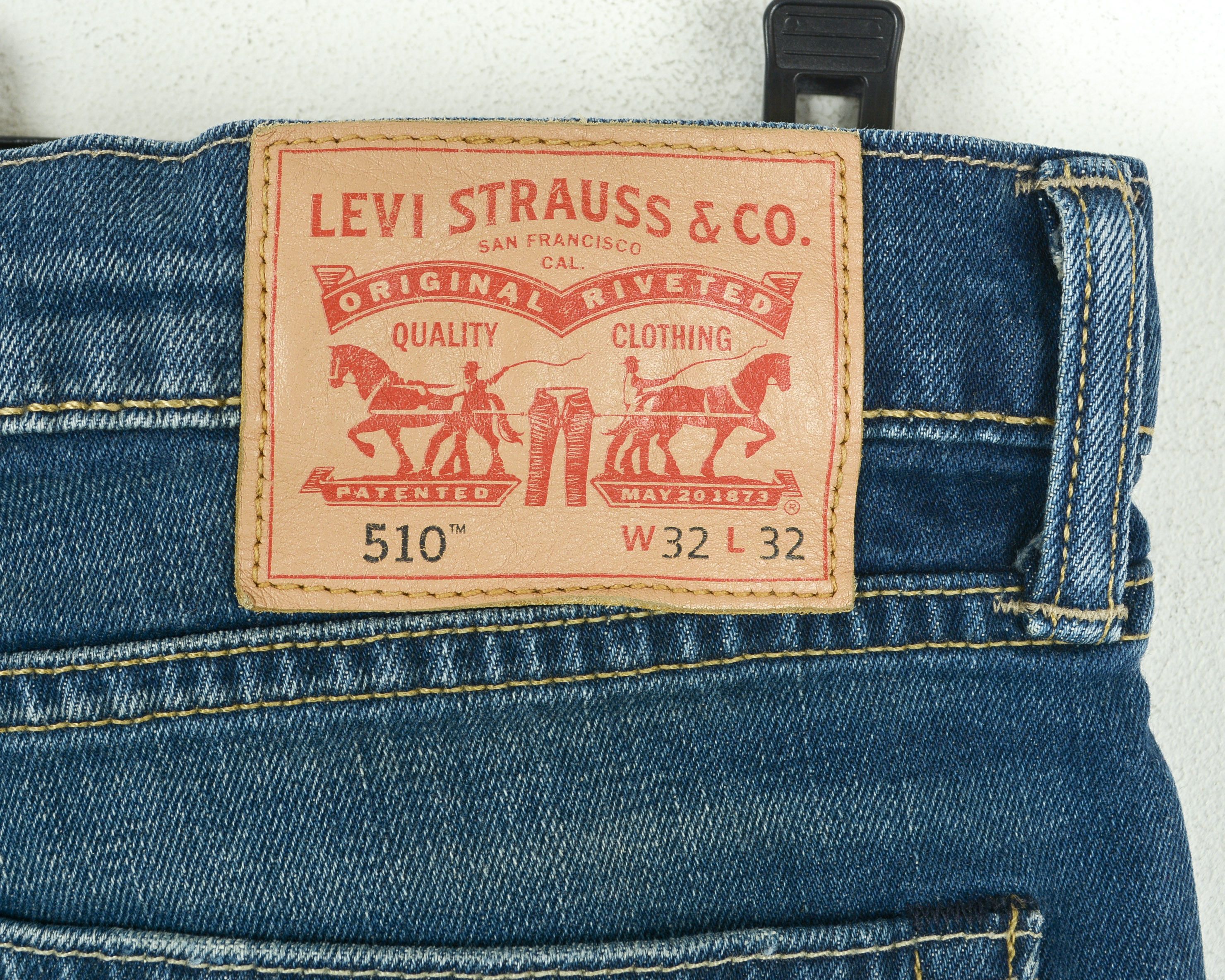 Levi's 510 W32 L32 Jeans Pants Trousers Skinny Fit Casual Size US 32 / EU 48 - 5 Thumbnail