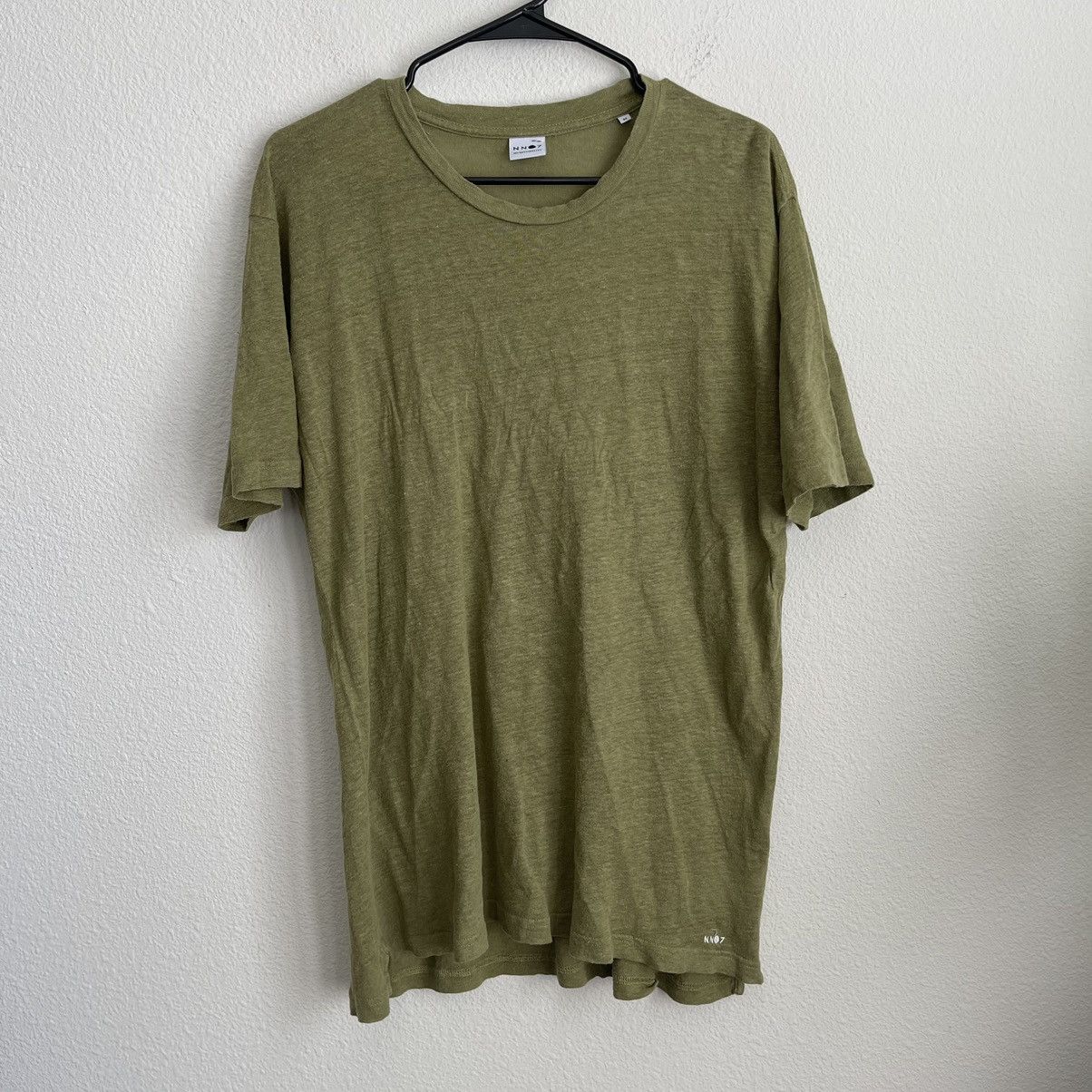 NN07 NN07 100% Linen Short Sleeve Tee T Shirt Size US M / EU 48-50 / 2 - 2 Thumbnail