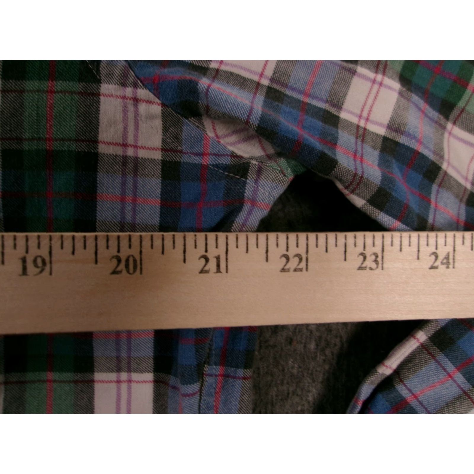 Ralph Lauren VINTAGE Ralph Lauren Chaps Shirt Mens M Plaid Blue Cotton Oxford Button-Up Long Sleeve Size US M / EU 48-50 / 2 - 3 Thumbnail