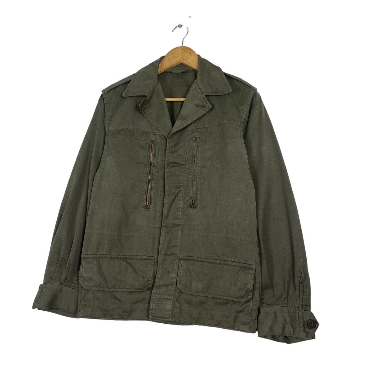 FrenchTrotters × Vintage Warein Vintage French Army Parka Jacket Size US S / EU 44-46 / 1 - 2 Thumbnail