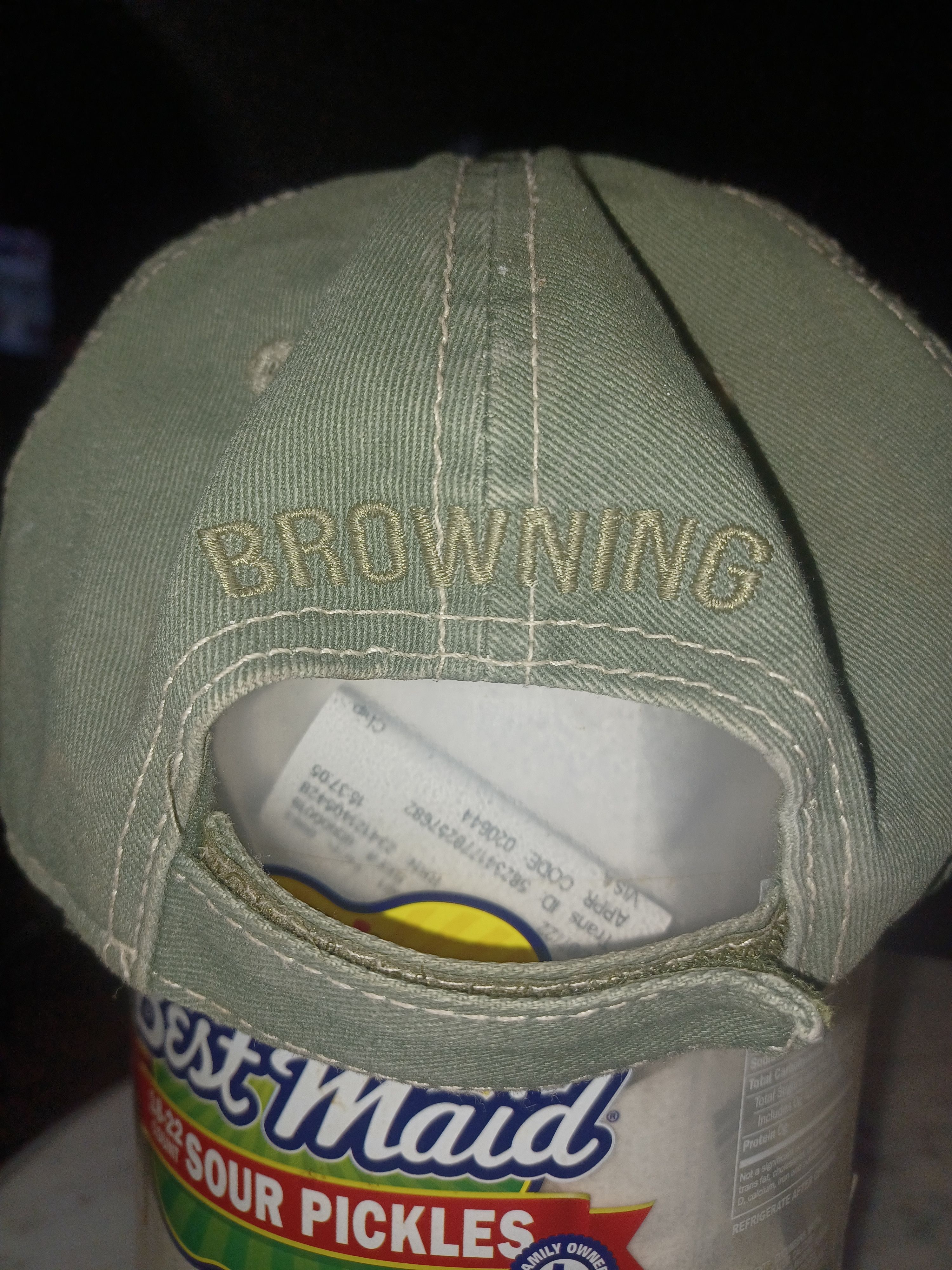 Other Browning Hunting Co. Cap Sage Green OSFM Size ONE SIZE - 3 Thumbnail
