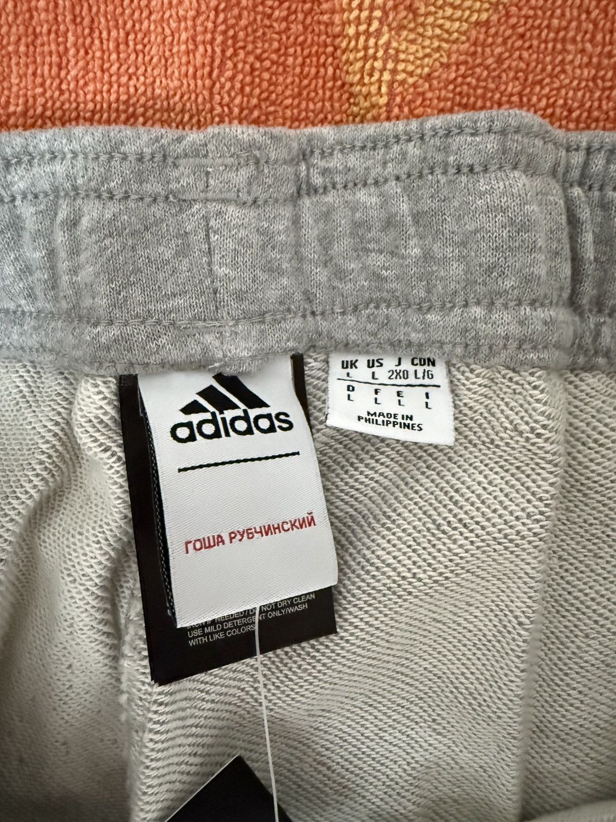 Adidas × Gosha Rubchinskiy [NEW] 2017 Gosha x Adidas Three Stripe Sweatpants Size US 34 / EU 50 - 10 Thumbnail