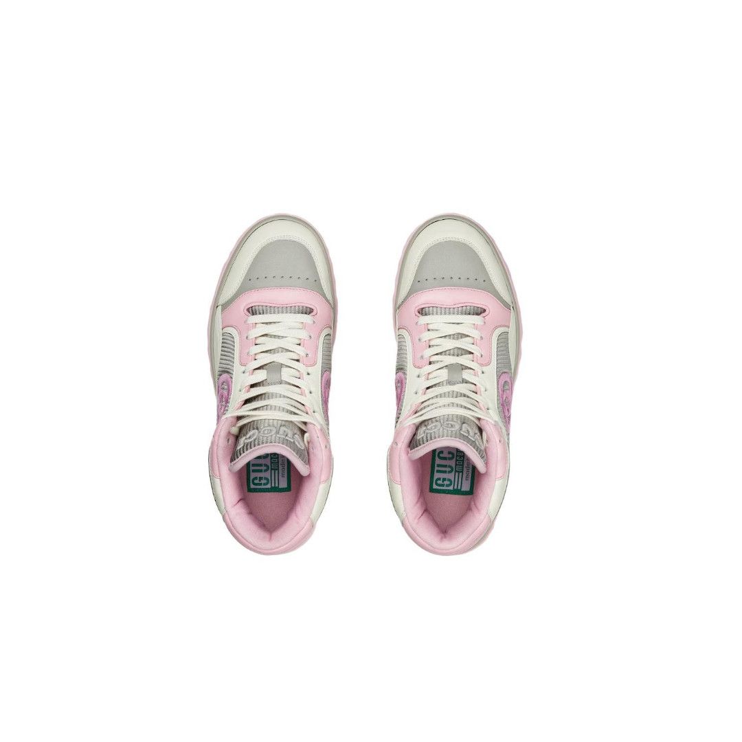Gucci o1s1wg110225 Hi-Top Sneakers in Multicolor Size US 5 / IT 35 - 3 Thumbnail