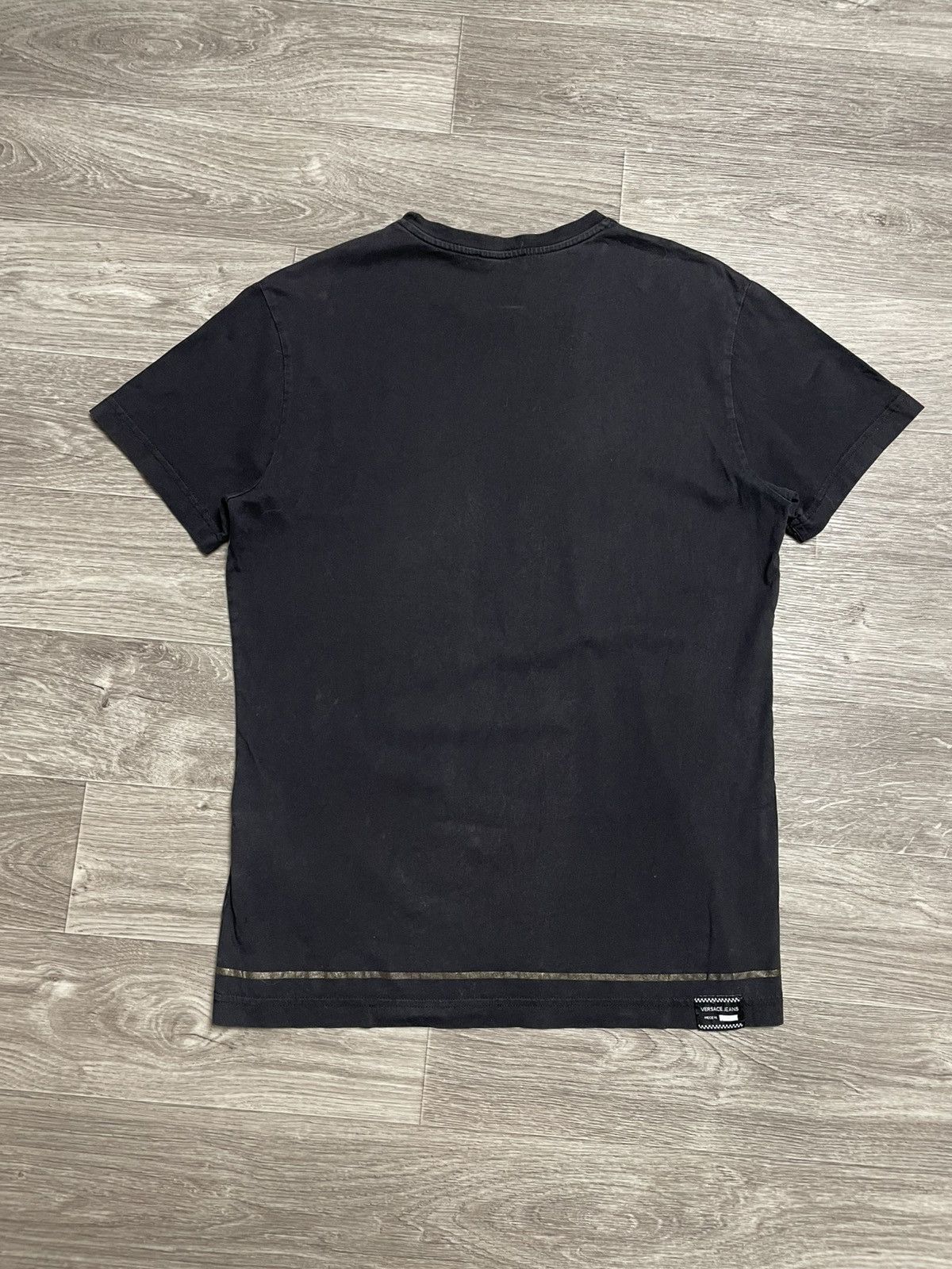 Versace Versace Jeans Couture Baroque Graphic Tee Black Size US M / EU 48-50 / 2 - 14 Thumbnail