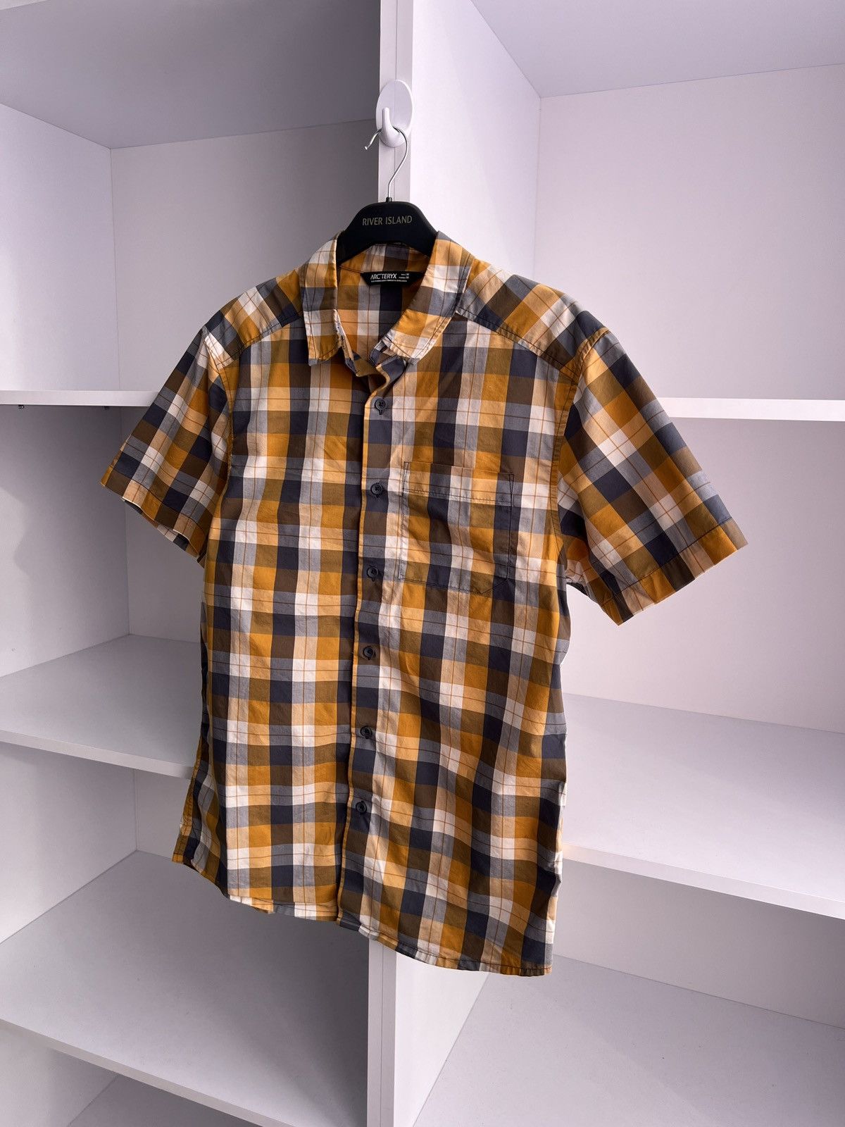 Arc'teryx × Vintage Arc’teryx Outdoor Life Drill Checkered Button Up Shirt Size US M / EU 48-50 / 2 - 4 Thumbnail
