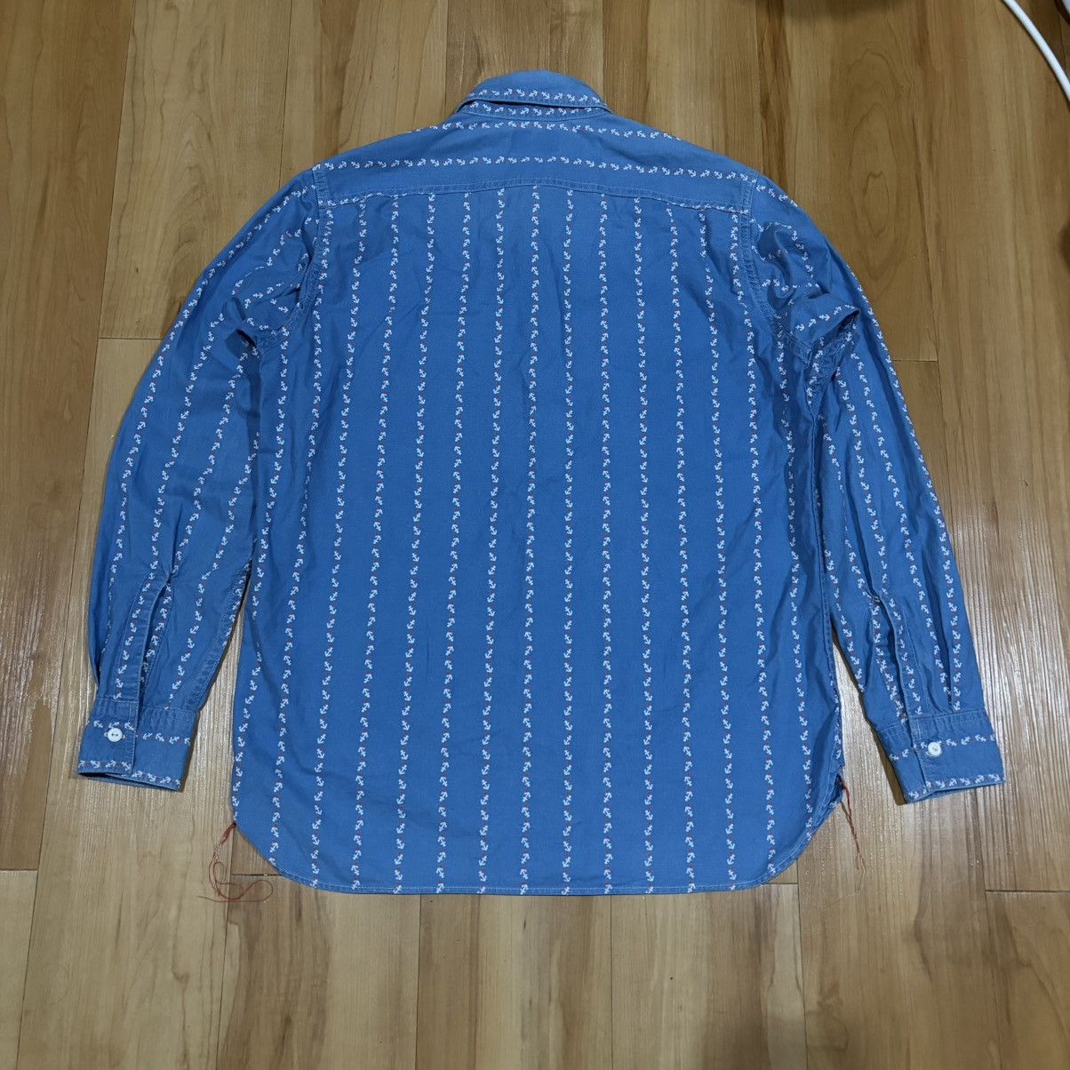 Sugar Cane Sugar Cane Indigo Anchor Work shirt Size US S / EU 44-46 / 1 - 2 Thumbnail