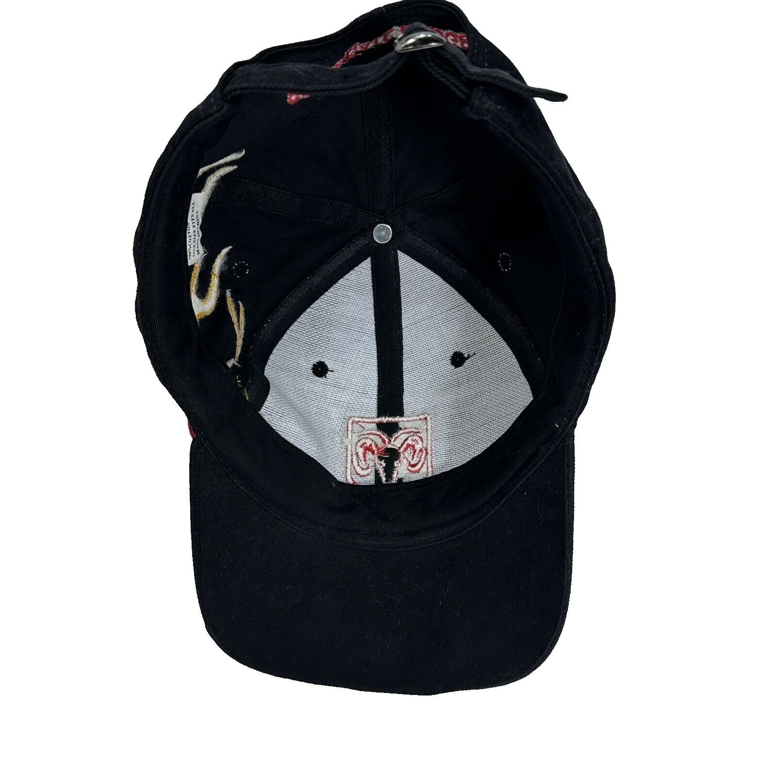 Other Dodge Mopar RAM Logo Hat Cap Embroidered Red Ombre Flames Size ONE SIZE - 7 Thumbnail