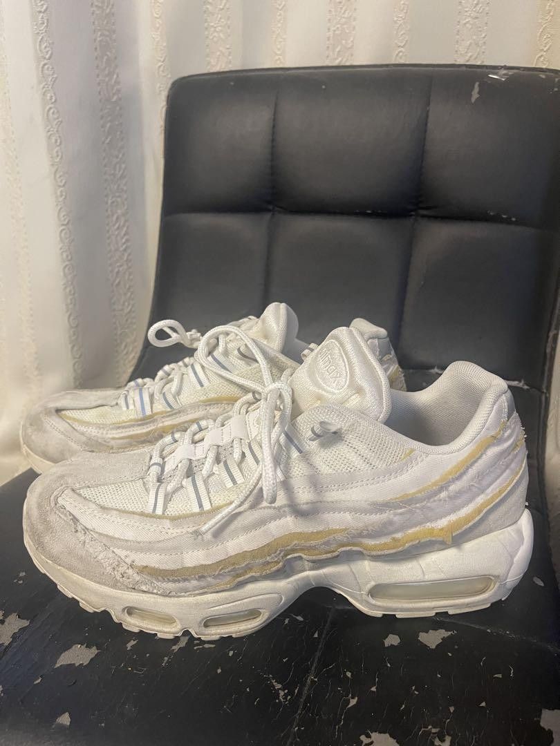 Comme Des Garcons Nike Air Max 95 White | Grailed