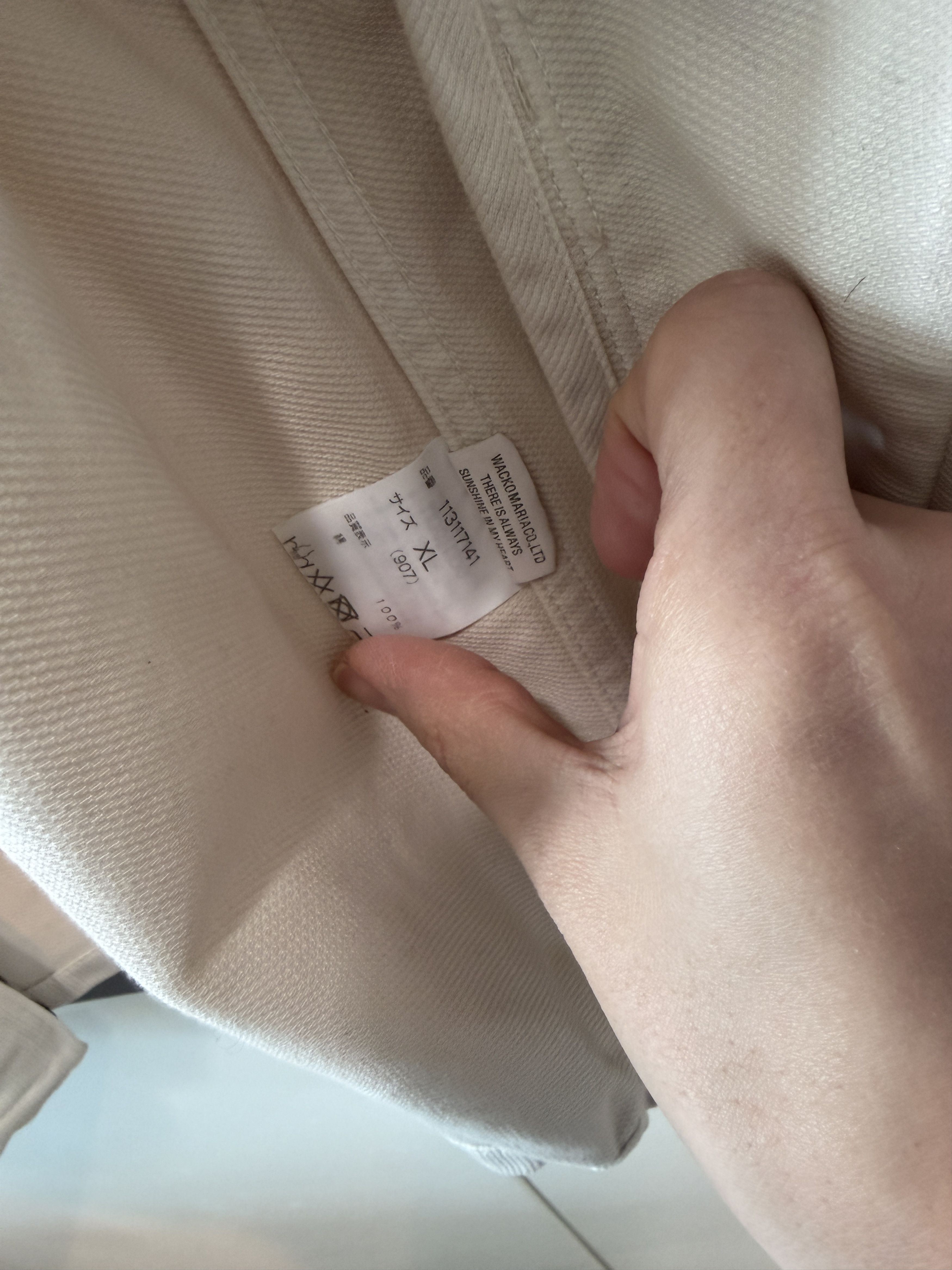 Wacko Maria Wacko Maria x McGregor Drizzler (white denim) Size US M / EU 48-50 / 2 - 4 Thumbnail
