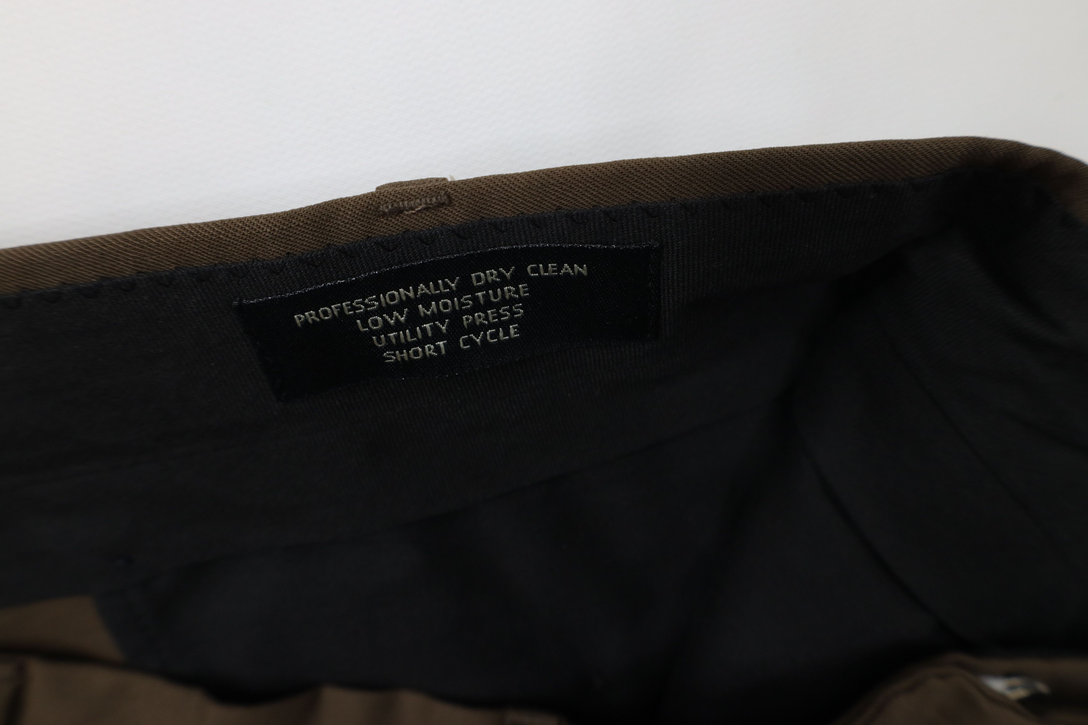 Jos. A. Bank Vintage Jos A Bank Wool Knit Wide Leg Chino Pants Brown Size US 38 / EU 54 - 8 Thumbnail