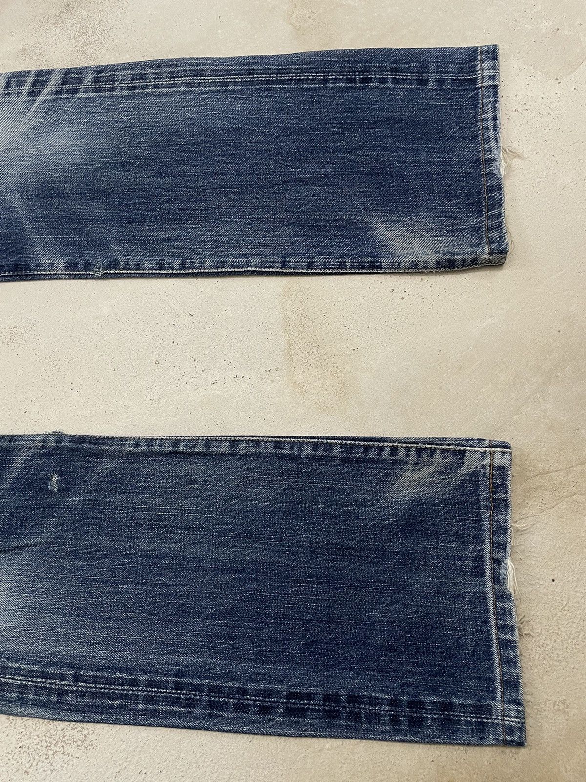 Paul Smith × Paul Smith Red Ear Paul Smith Red Ear Selvedge Distressed Denim Pants (A10) Size US 31 - 6 Thumbnail