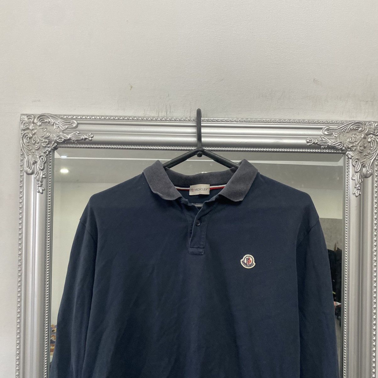 Moncler Moncler Polo Long Sleeve Size US XL / EU 56 / 4 - 2 Thumbnail