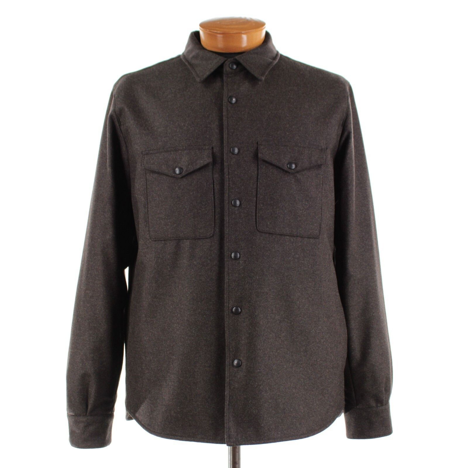 Other Di Bello Overshirt Size XL US In Brown Wool Size US XL / EU 56 / 4 - 1 Thumbnail