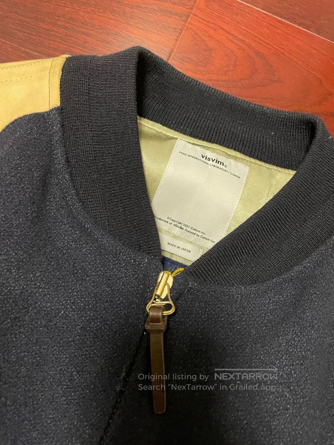 Visvim visvim baseball jacket with natural leather sleeves. Size US M / EU 48-50 / 2 - 3 Thumbnail