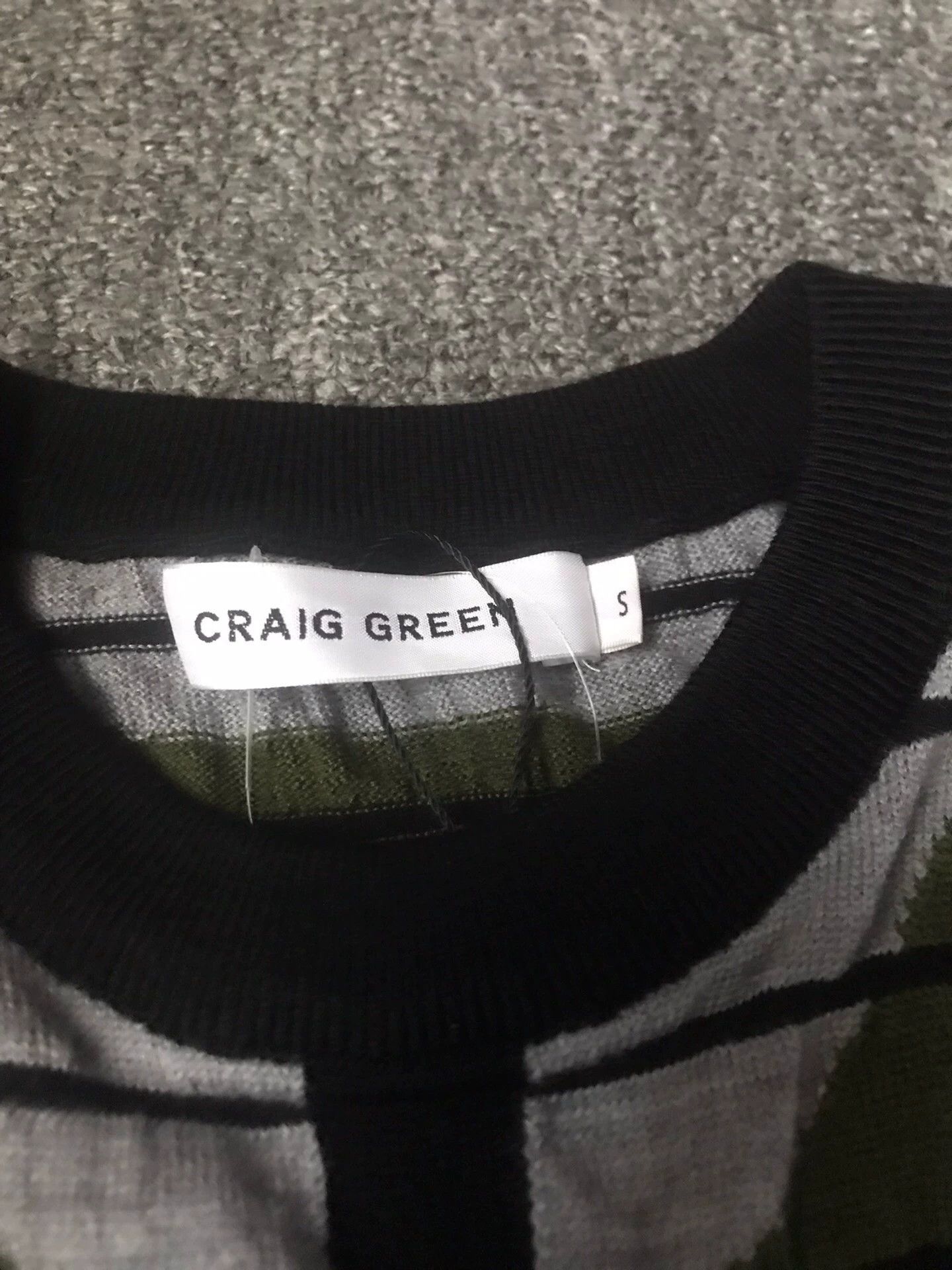 Craig Green Craig Green 3D colorblock deconstructed wool sweater S Size US S / EU 44-46 / 1 - 4 Thumbnail