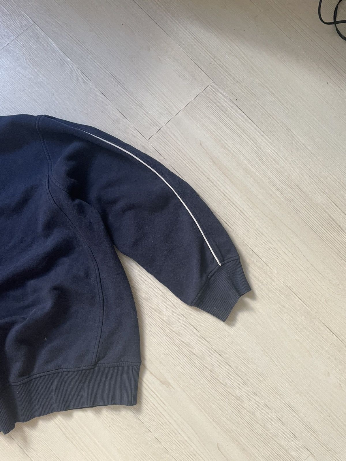 Nike × Vintage 00s Nike Vintage Big Logo Boxy Fit Oversize Sweatshirt Y2K Size US XL / EU 56 / 4 - 4 Thumbnail