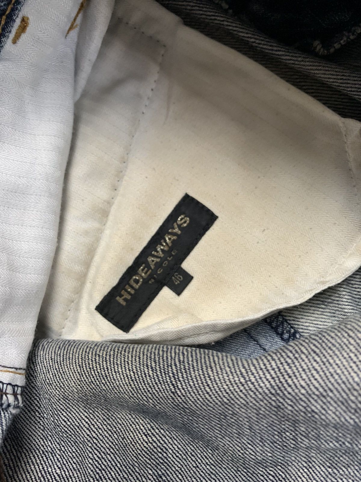 HIDEAWAYS Y2k Hideways japanese distressed seditionaries bootcut Size US 31 - 10 Thumbnail