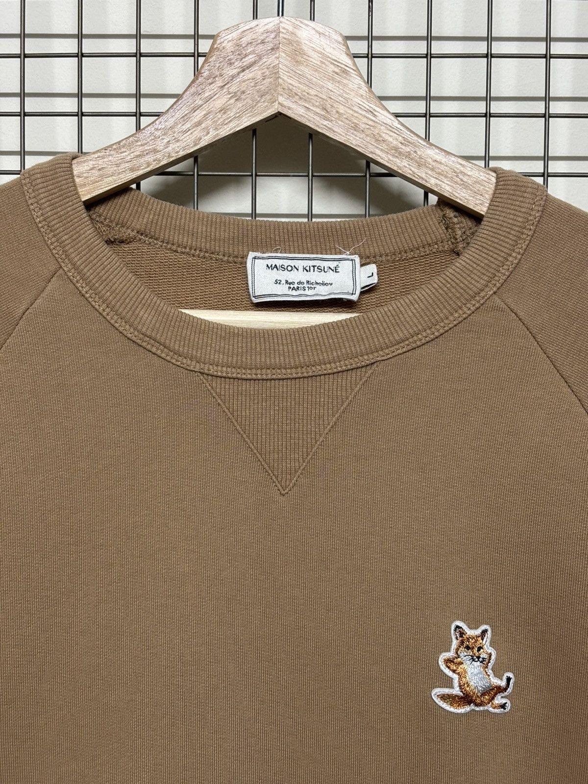 Maison Kitsune 🚨FINAL DROP🚨Maison Kitsune Chillax Chill Fox Sweatshirt Size US L / EU 52-54 / 3 - 4 Thumbnail
