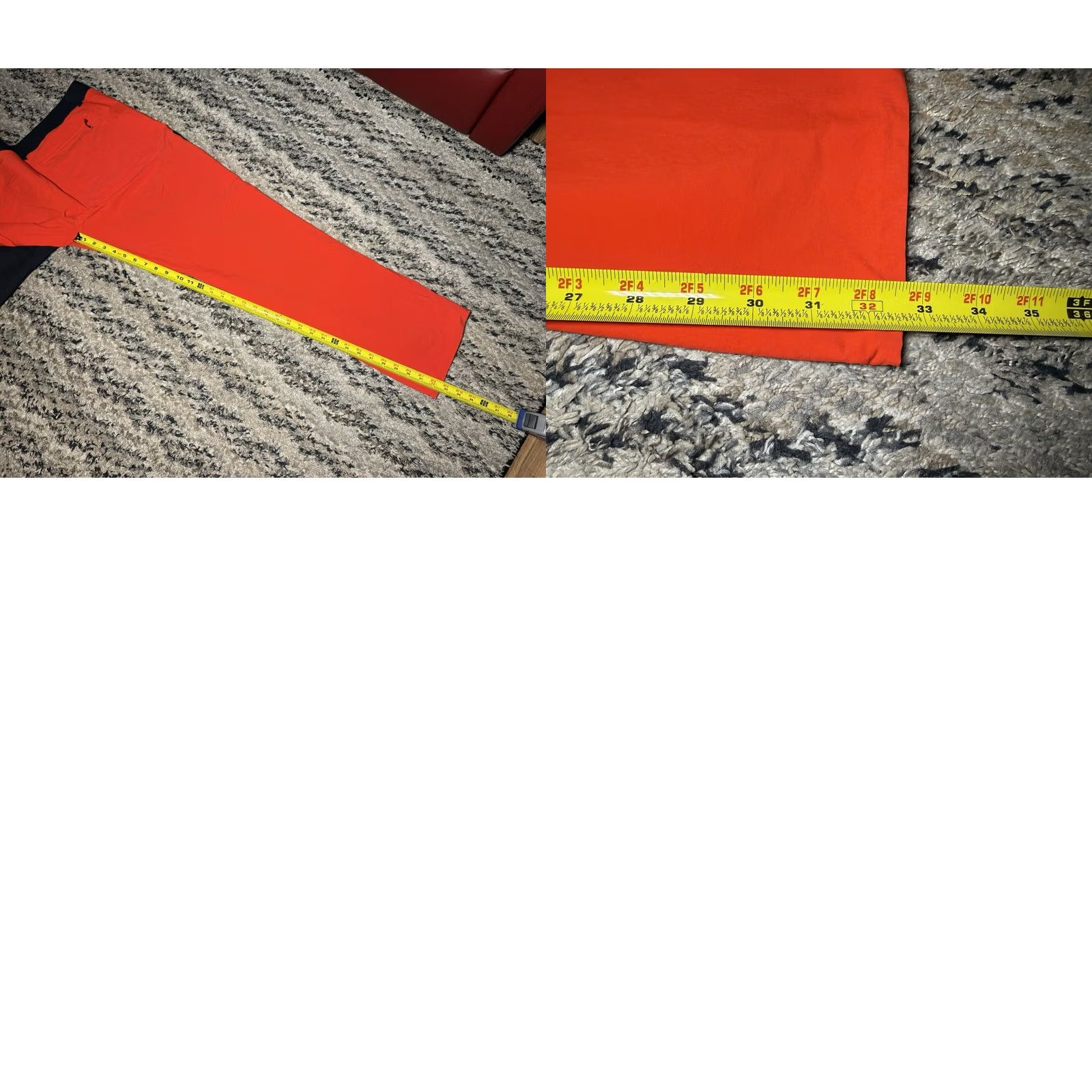 The North Face The North Face Summit Series L Mens 38 Regular Fit Orange Black Hiking Pants Size US 38 / EU 54 - 9 Thumbnail