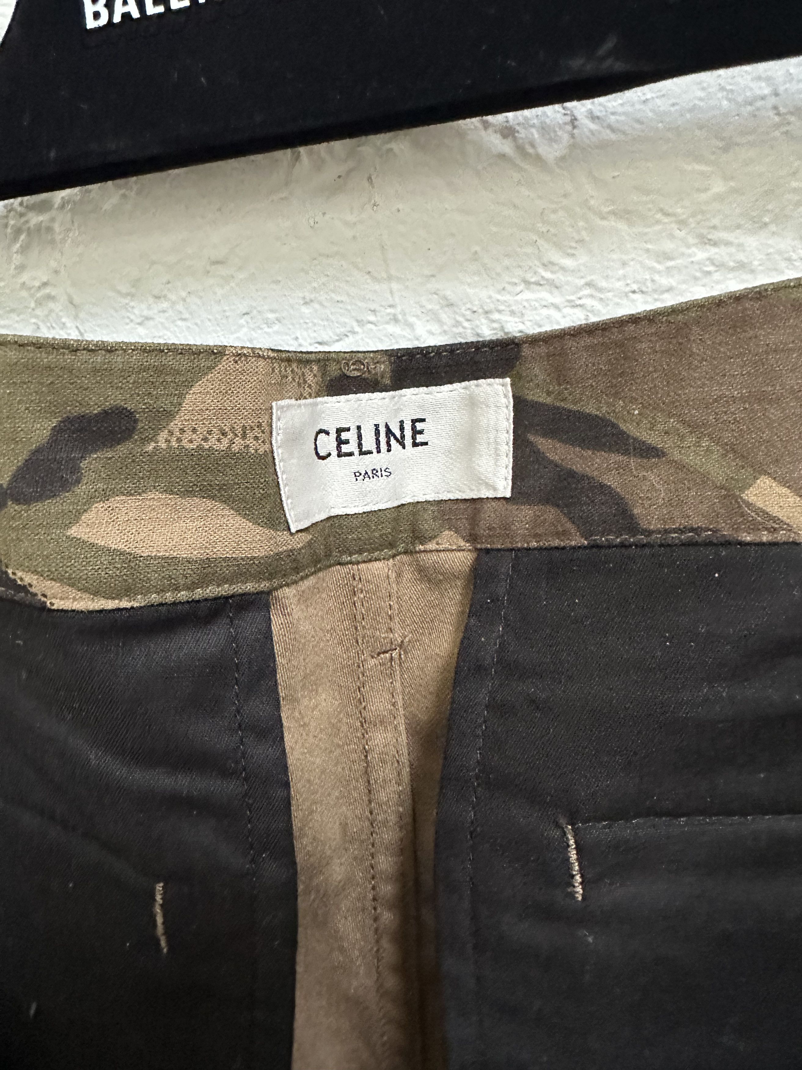 Celine Camo Shorts Size 52 Size US 36 / EU 52 - 5 Thumbnail