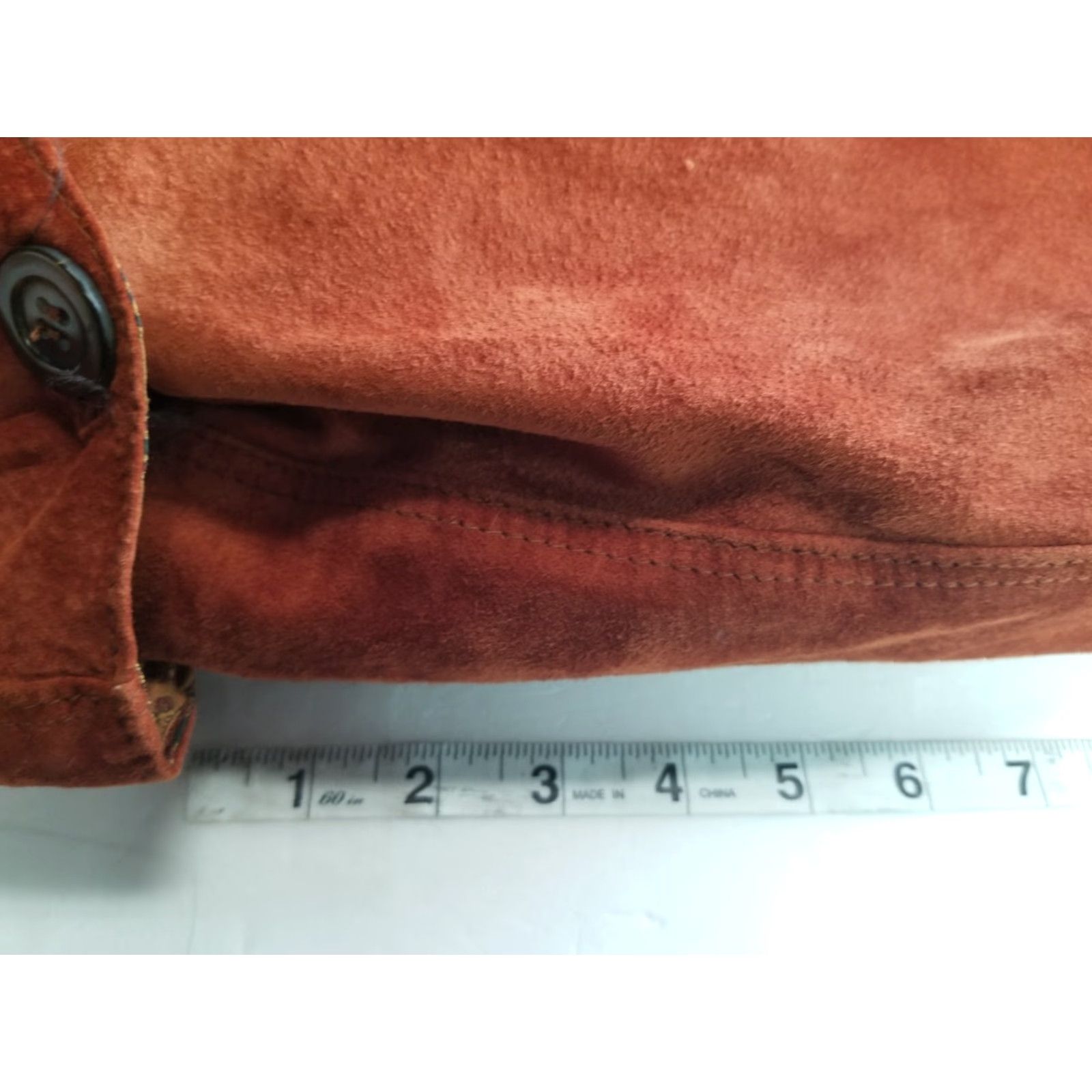 Vera Pelle Vera Pelle Coat Leather Hooded Mid-Length Brown 42 Womens Italy Made Flaws Size M / US 6-8 / IT 42-44 - 5 Thumbnail