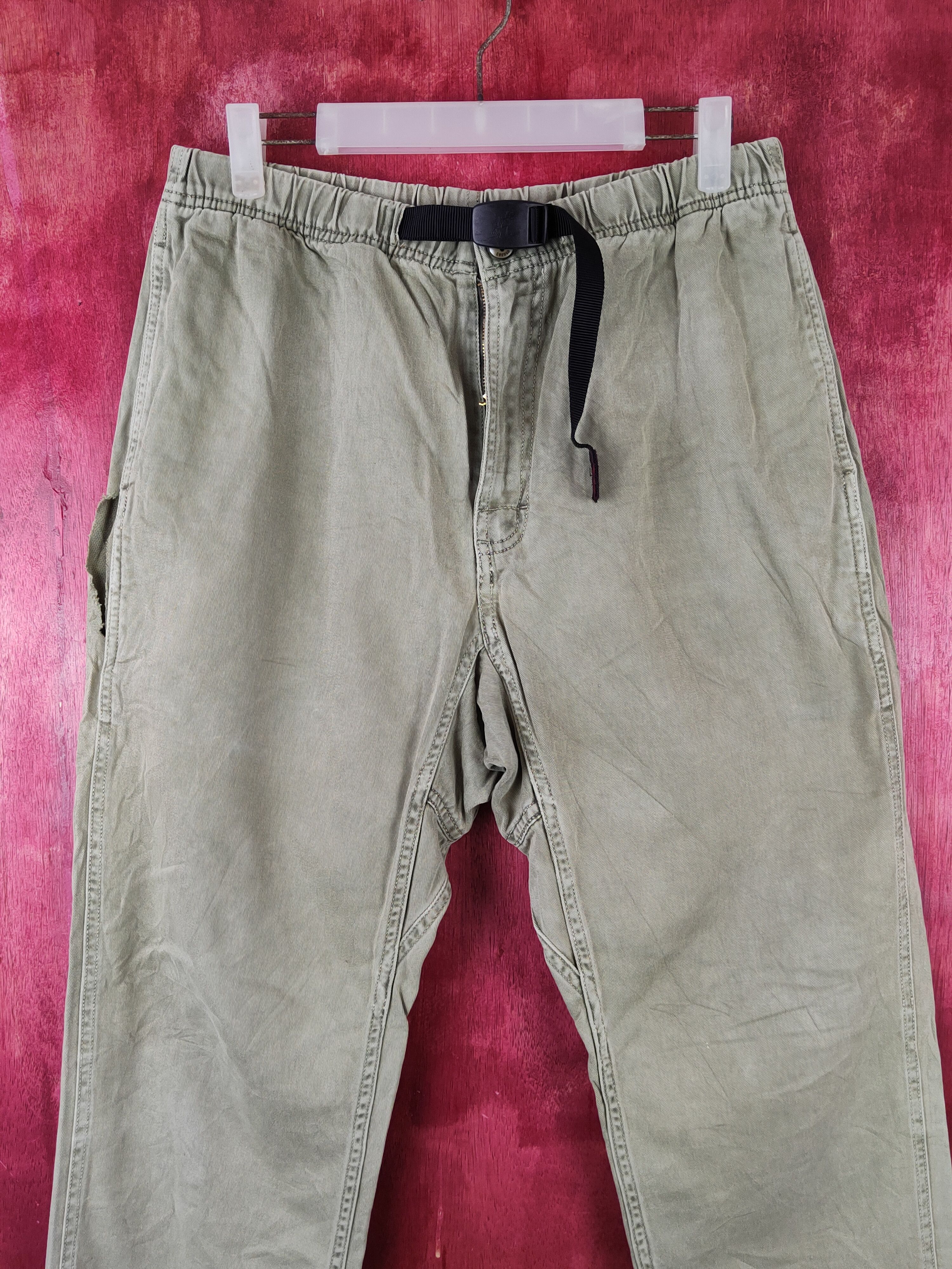Gramicci Light Green Multipocket Casual Pants #S2261