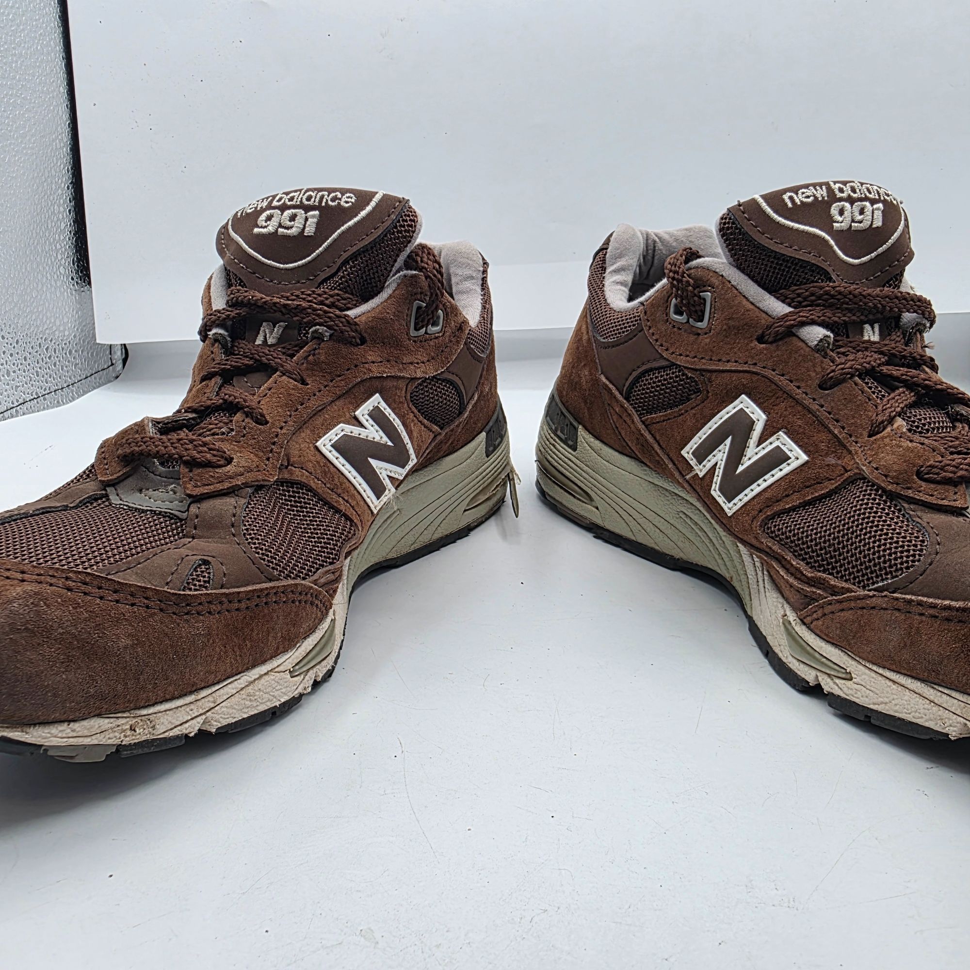 New Balance New Balance 991 Womens Size 8 Brown Casual Running Shoes Mad Size US 8 / EU 41 - 2 Thumbnail
