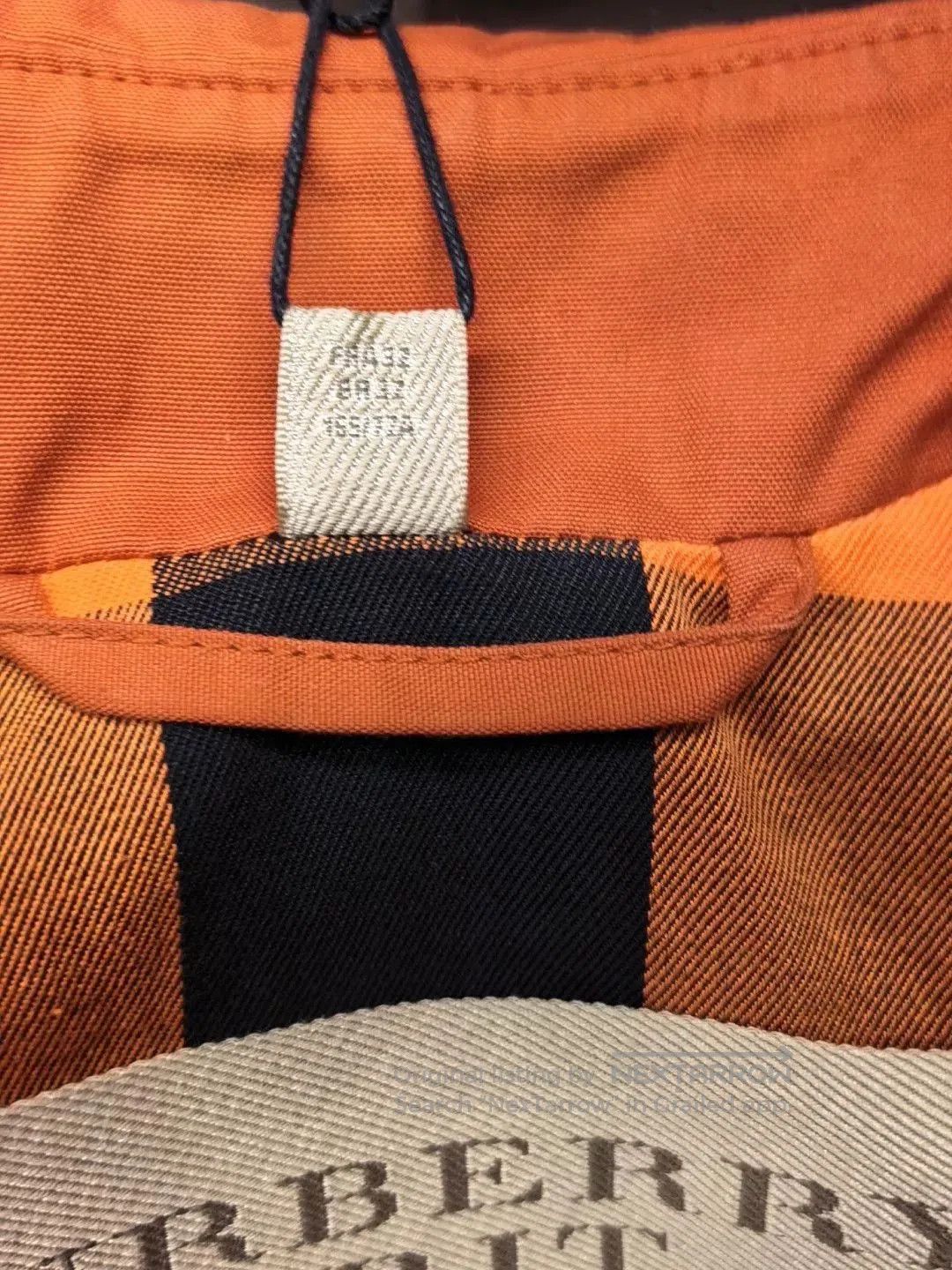 Burberry Burberry Orange Short Trench Coat. Size XS / US 0-2 / IT 36-38 - 5 Thumbnail