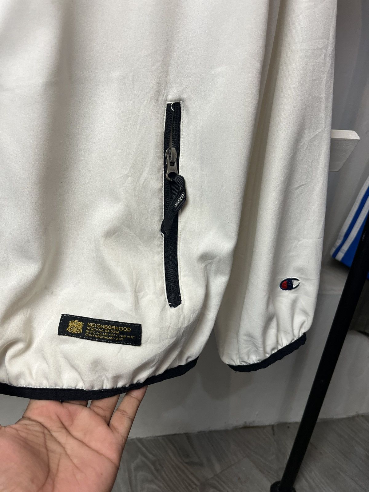 Neighborhood 2000s Madness x Champion x neighborhood wtaps zipp hoodie Size US XL / EU 56 / 4 - 4 Thumbnail